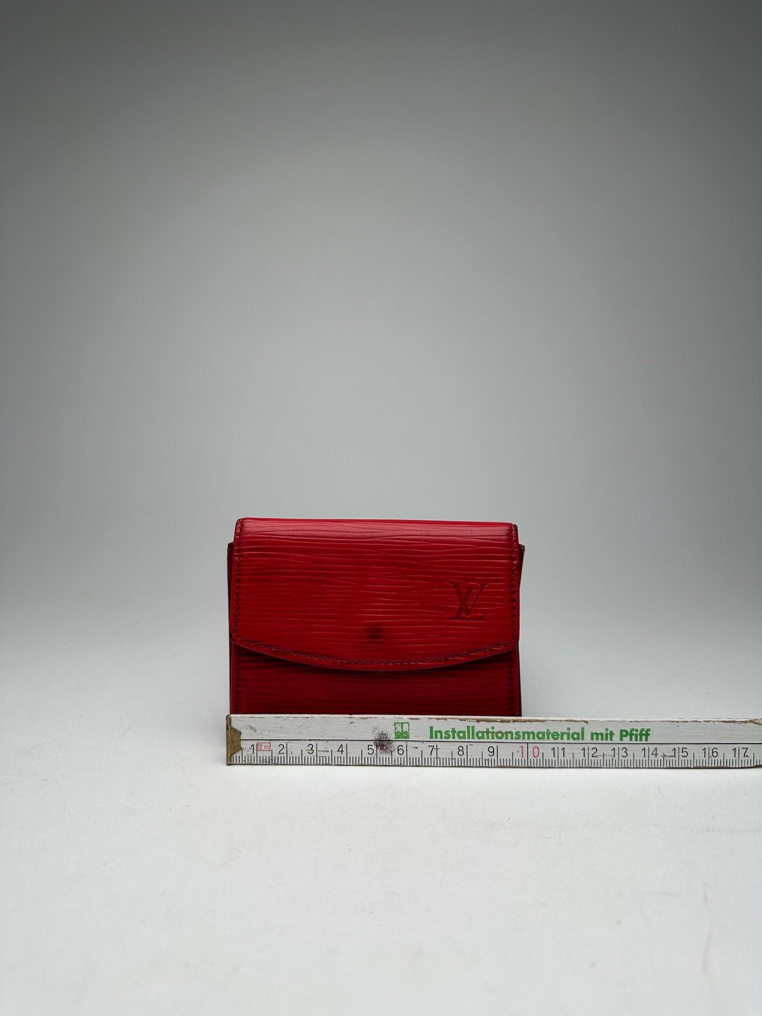 Louis Vuitton Vintage EPI Leather Card Holder red Size ONE SIZE - 10 Thumbnail