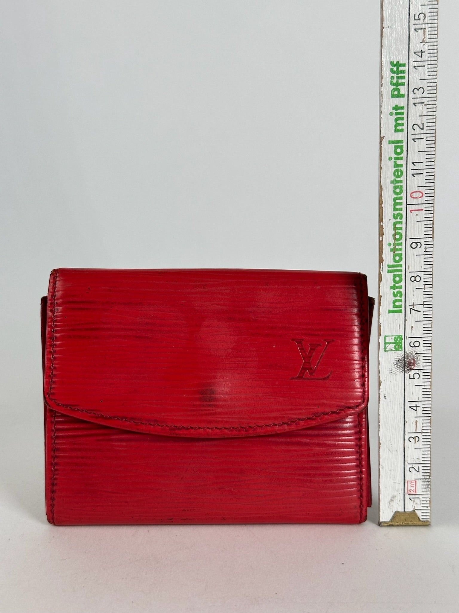 Louis Vuitton Vintage EPI Leather Card Holder red Size ONE SIZE - 9 Thumbnail
