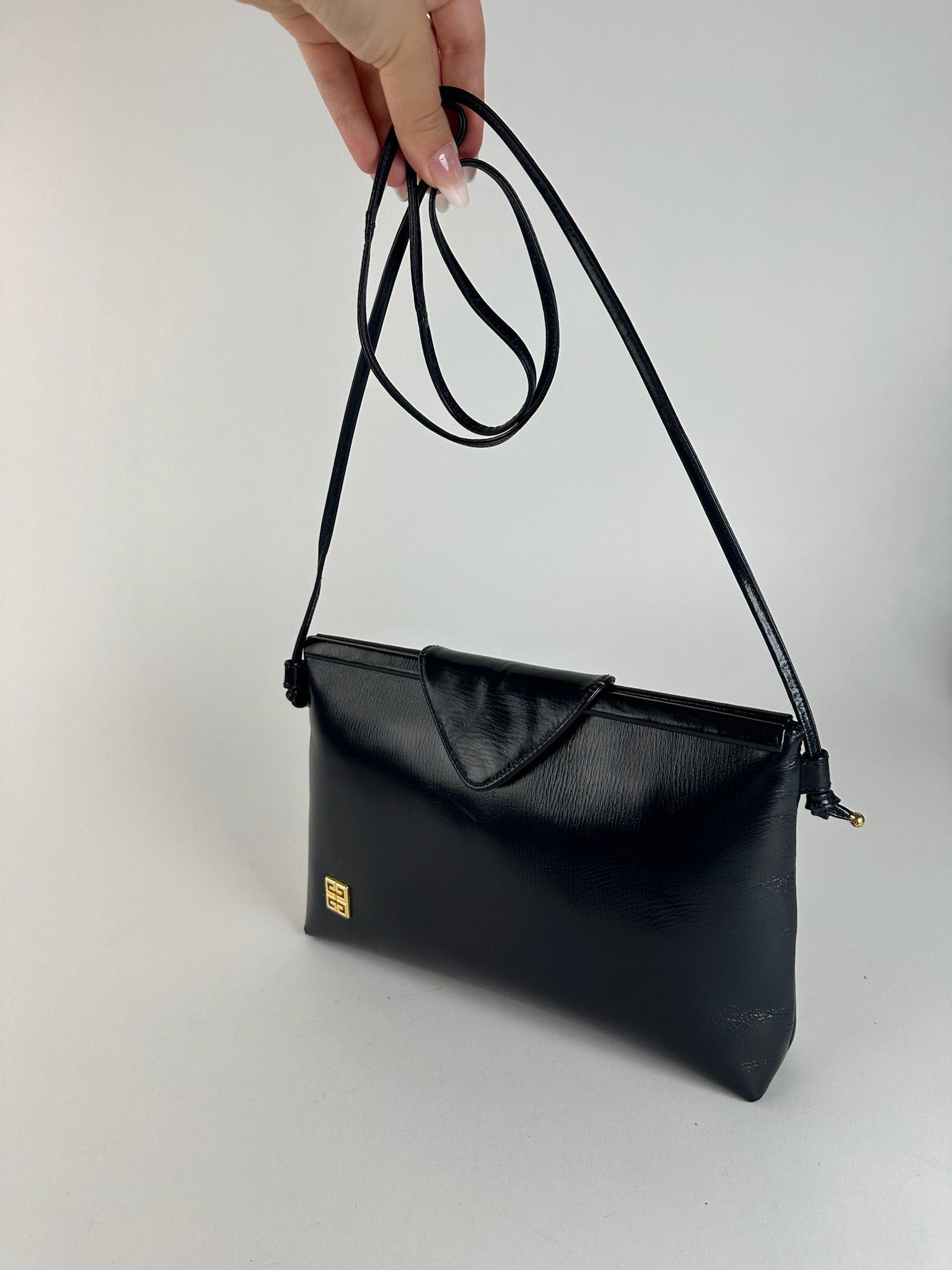 Givenchy Vintage Patent leather bag black Size ONE SIZE - 10 Thumbnail