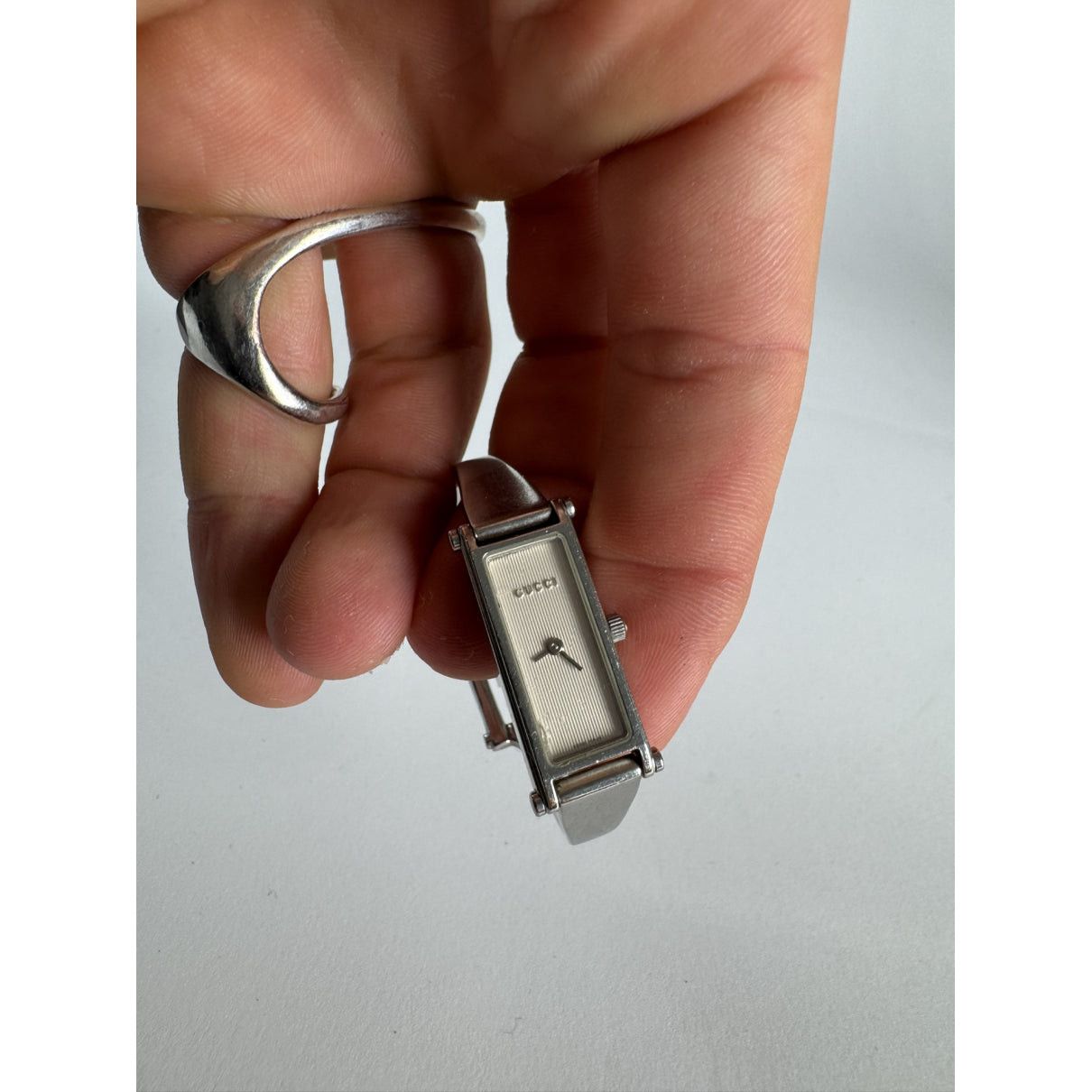 Gucci Horsebit Silver Steel Watche Size ONE SIZE - 2 Thumbnail