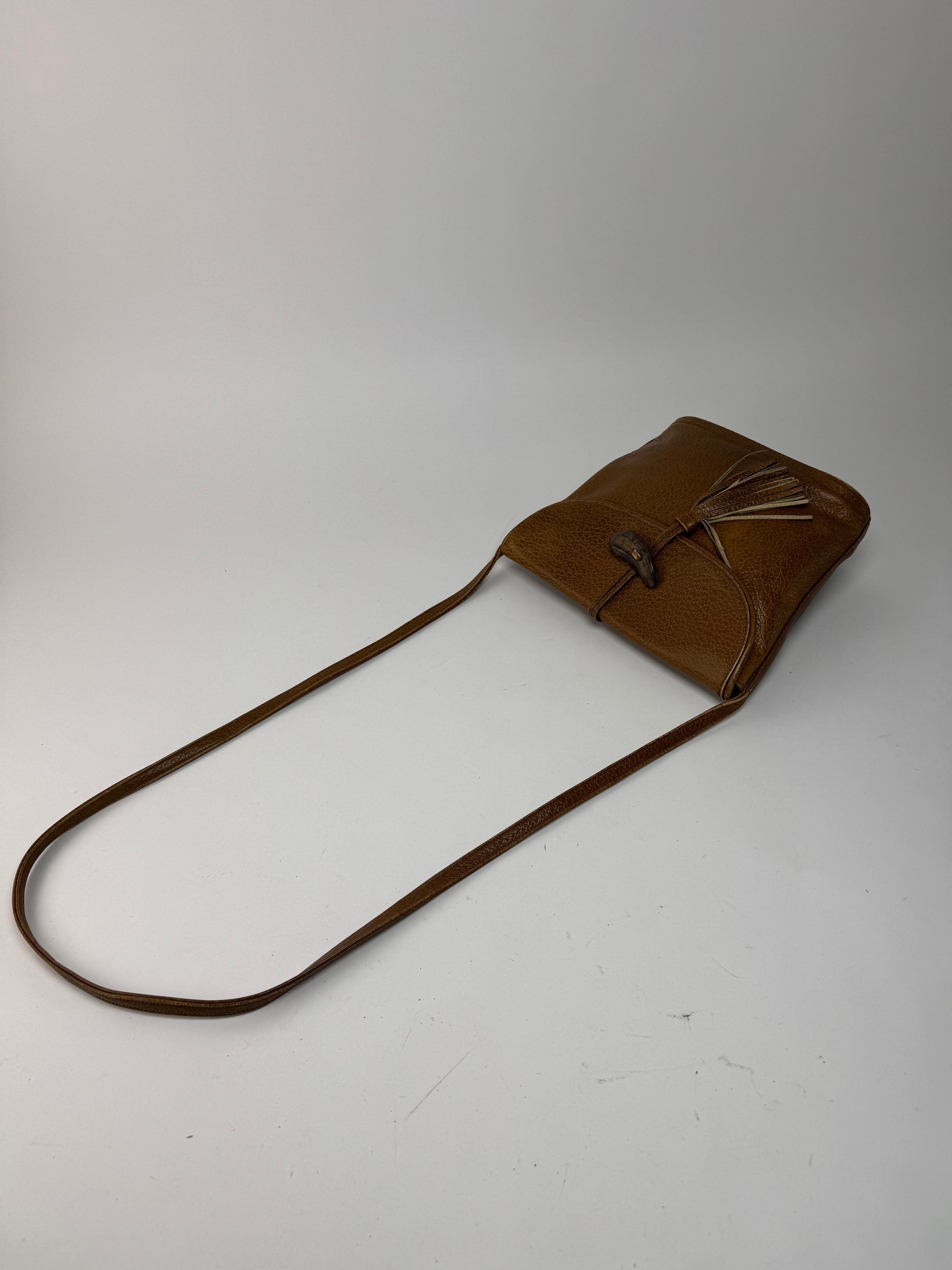 Yves Saint Laurent Vintage Mombasa Leather bag brown Size ONE SIZE - 9 Thumbnail