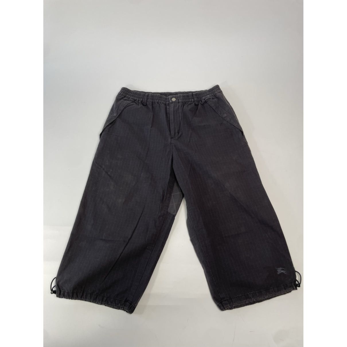 Burberry Anthracite Cotton Short Size 30" / US 8 / IT 44 - 5 Thumbnail