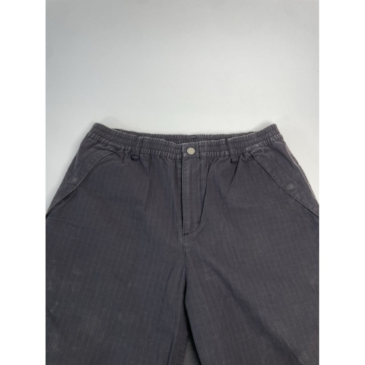 Burberry Anthracite Cotton Short Size 30" / US 8 / IT 44 - 3 Thumbnail