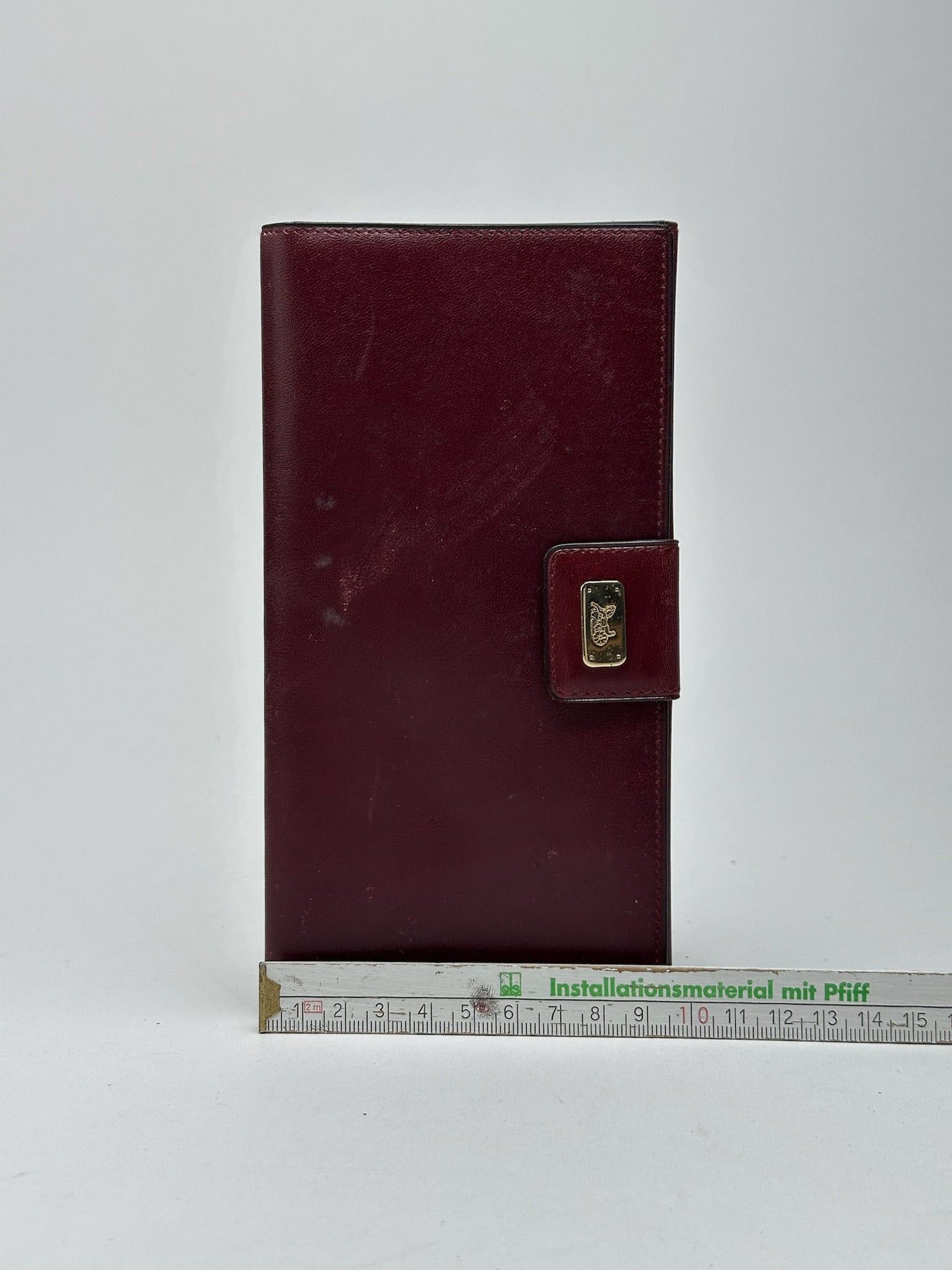 Celine Vintage Paris Leather Wallet burgundy Size ONE SIZE - 10 Thumbnail