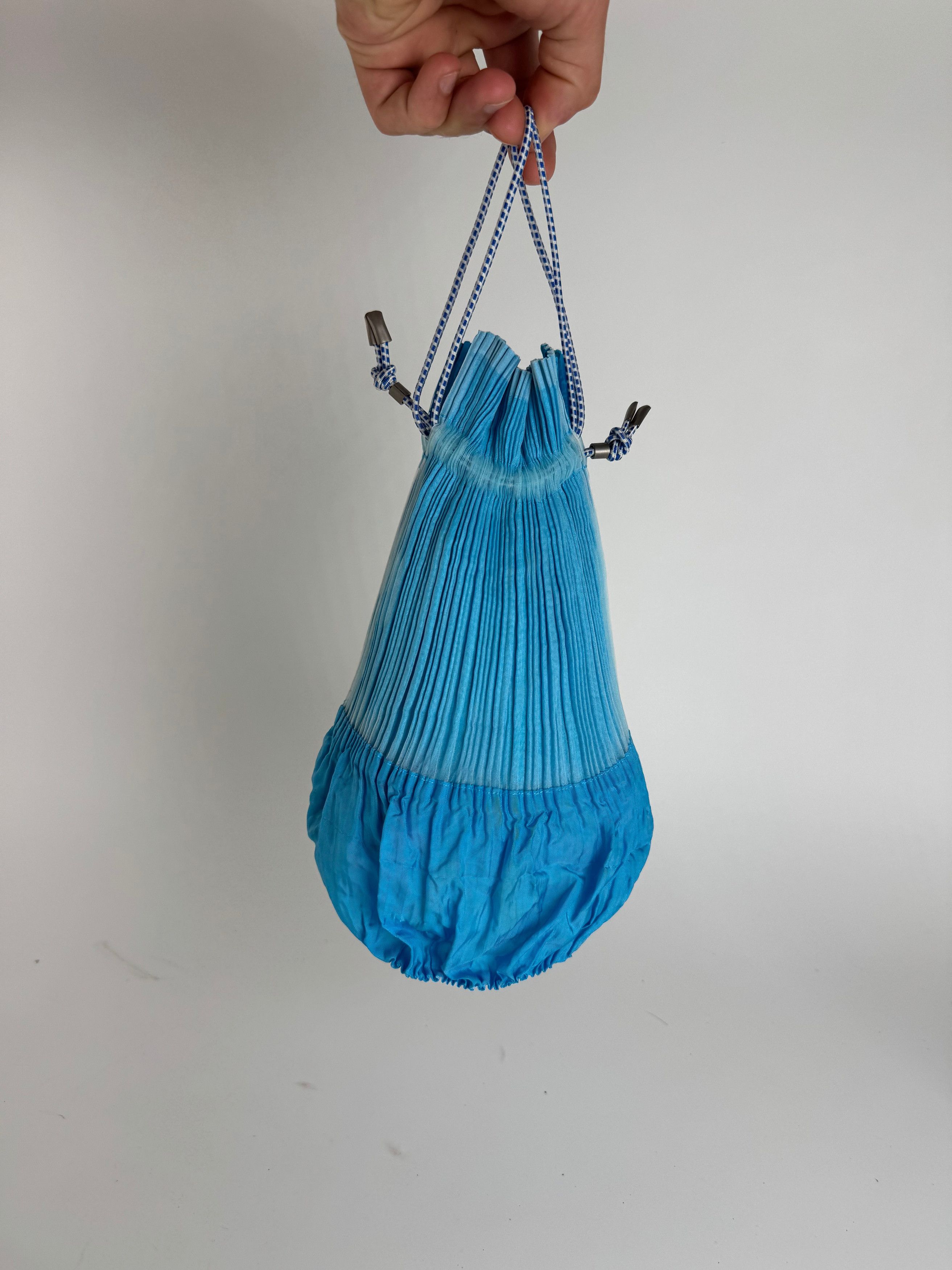 Issey Miyake Vintage Plissee bag blue Size ONE SIZE - 2 Thumbnail