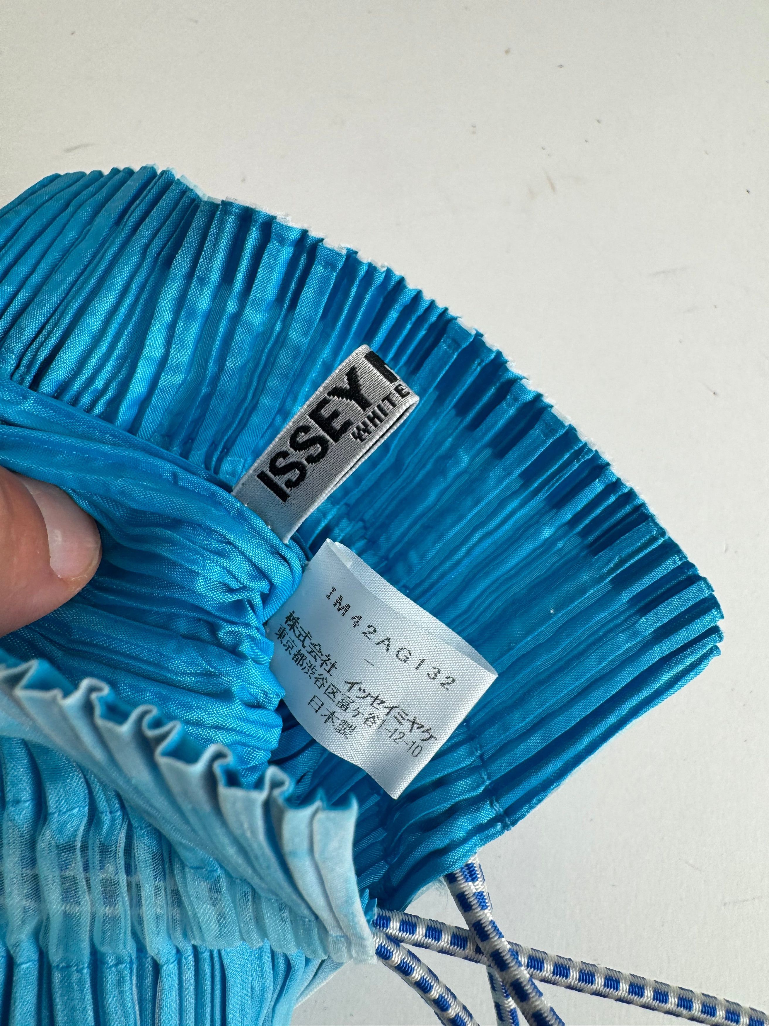 Issey Miyake Vintage Plissee bag blue Size ONE SIZE - 4 Thumbnail