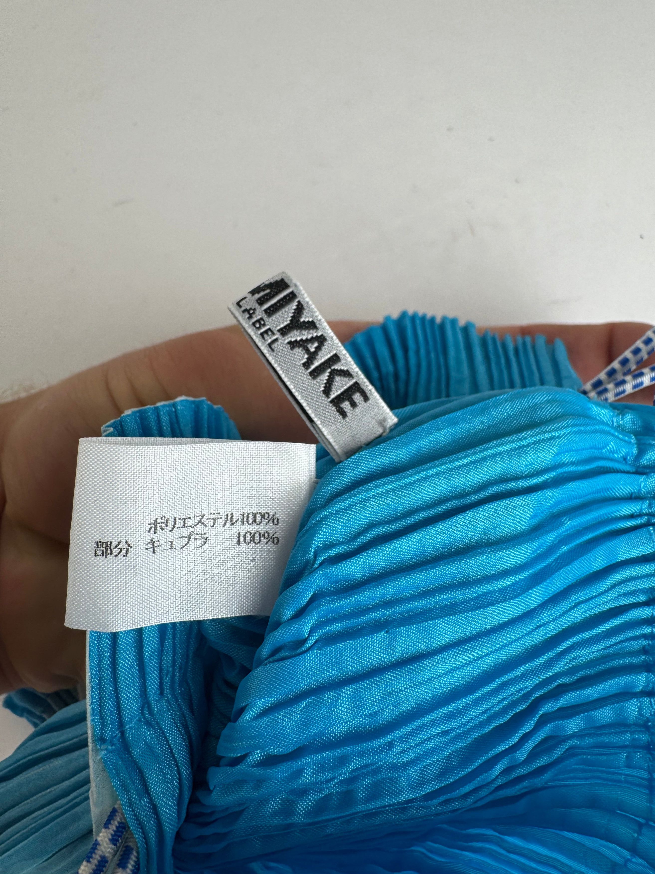 Issey Miyake Vintage Plissee bag blue Size ONE SIZE - 3 Thumbnail