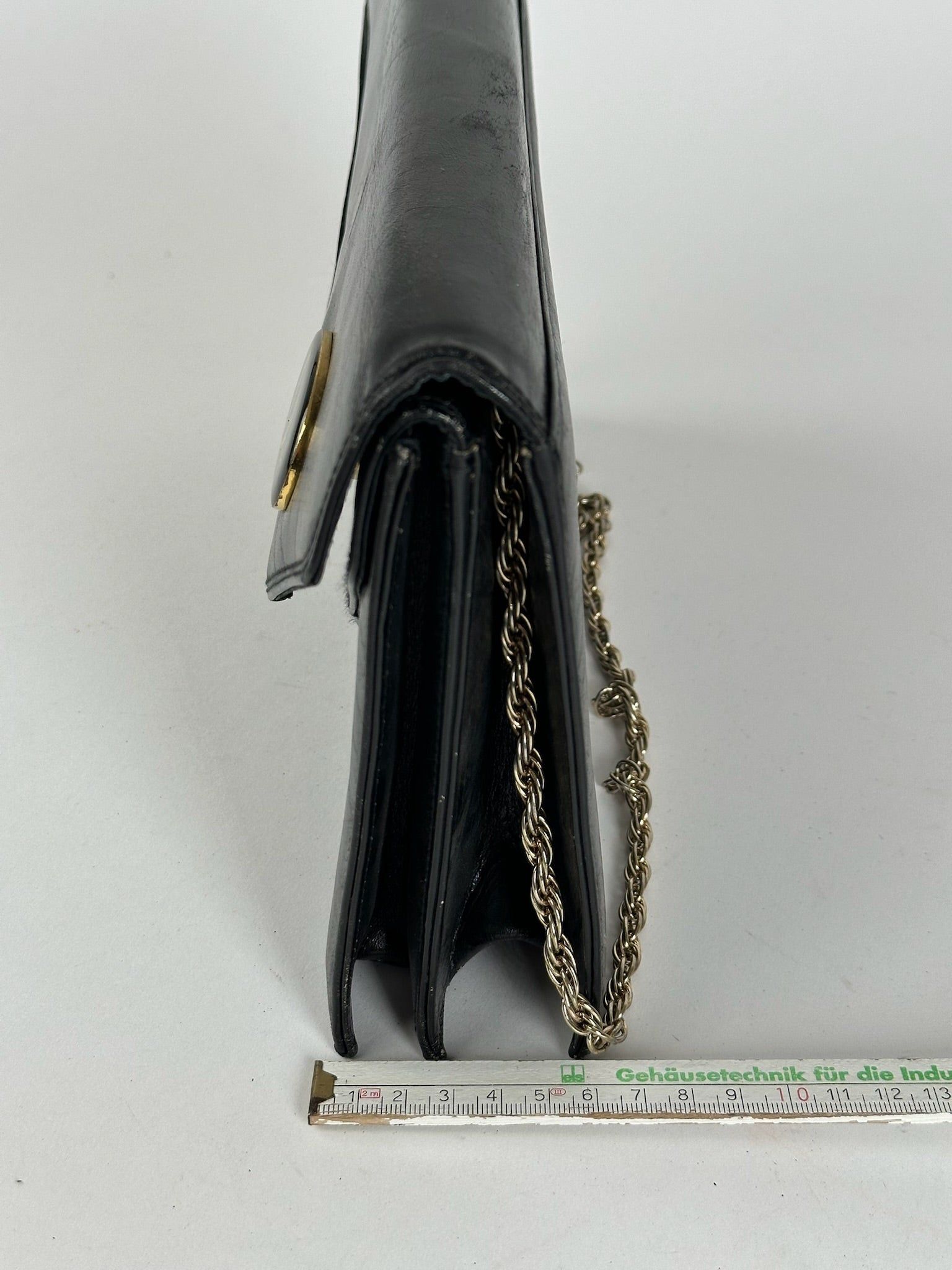 Dior Vintage Leather Bag Black Size ONE SIZE - 6 Thumbnail
