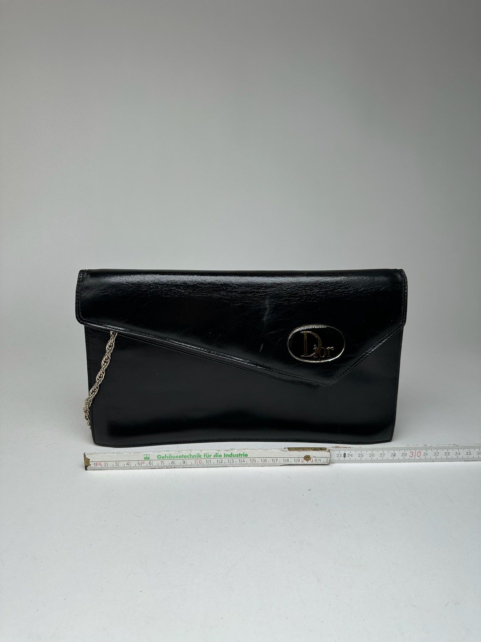 Dior Vintage Leather Bag Black Size ONE SIZE - 8 Thumbnail