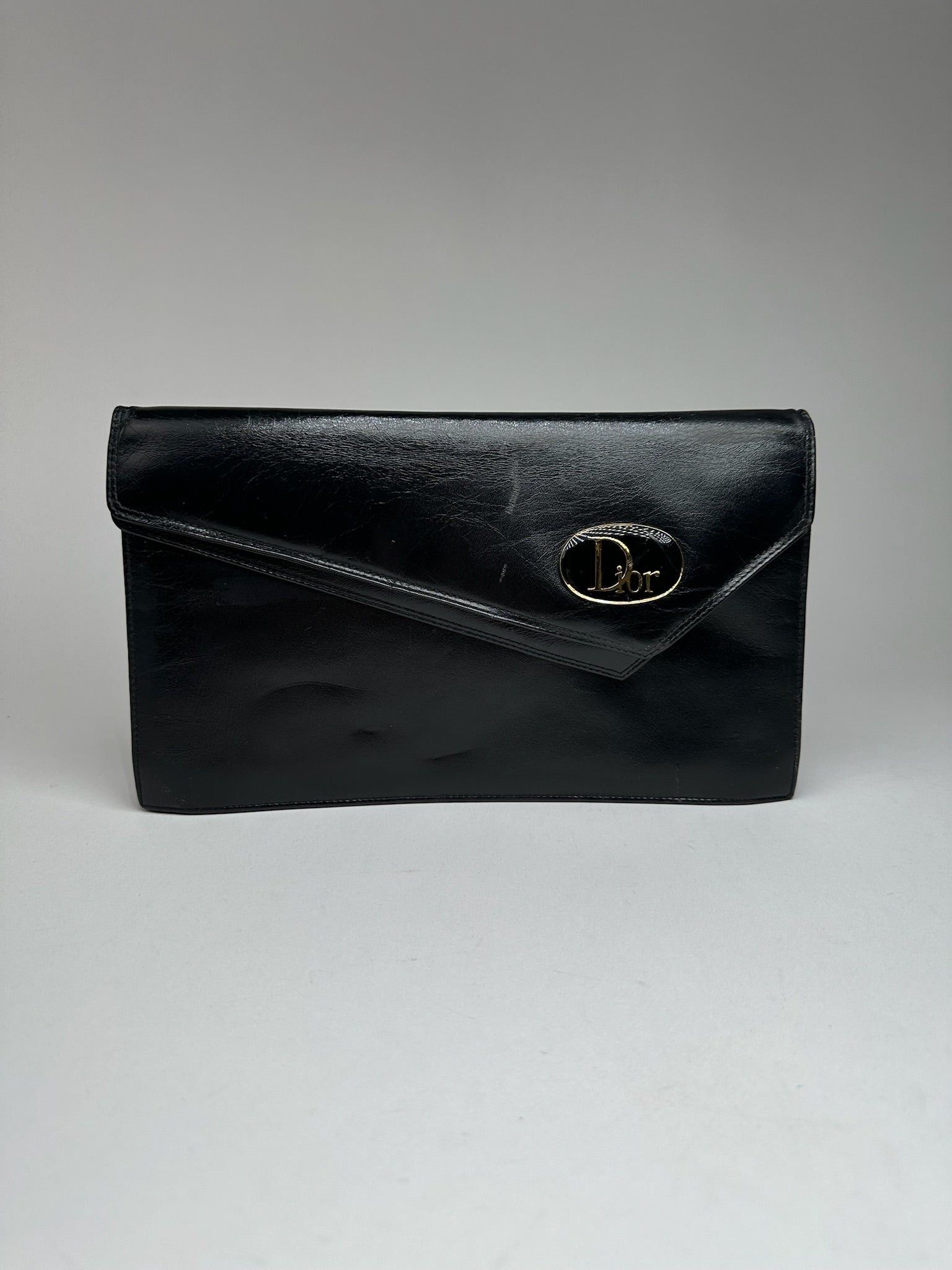 Dior Vintage Leather Bag Black Size ONE SIZE - 13 Thumbnail