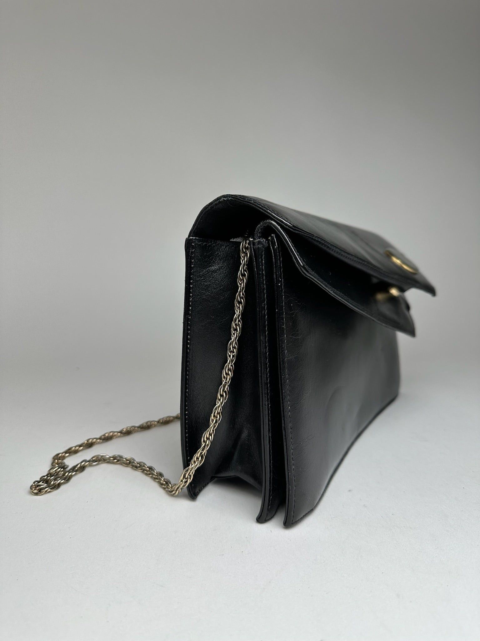 Dior Vintage Leather Bag Black Size ONE SIZE - 11 Thumbnail