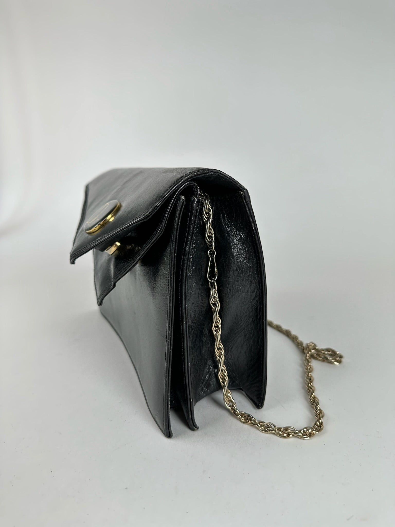 Dior Vintage Leather Bag Black Size ONE SIZE - 10 Thumbnail