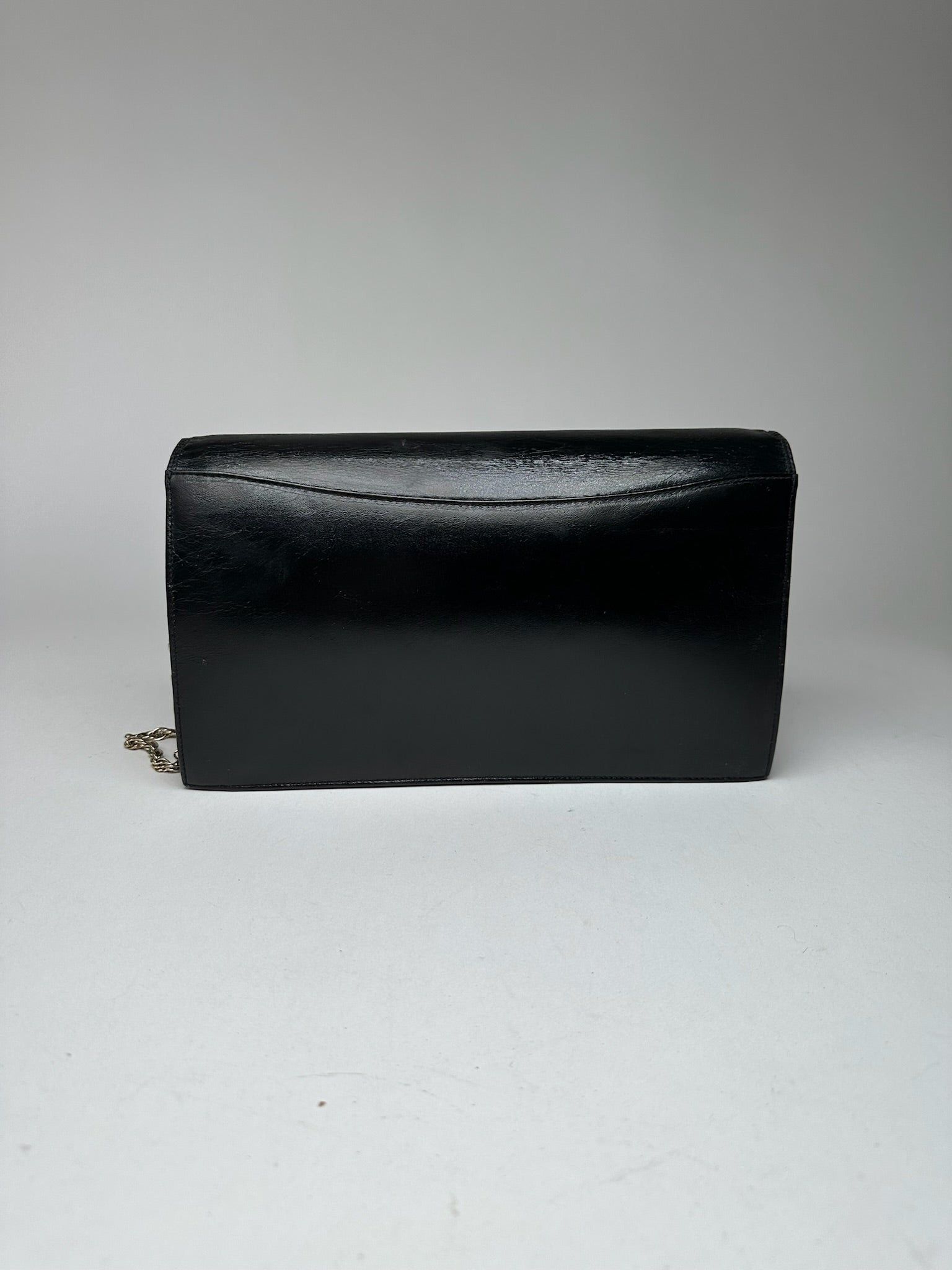 Dior Vintage Leather Bag Black Size ONE SIZE - 3 Thumbnail