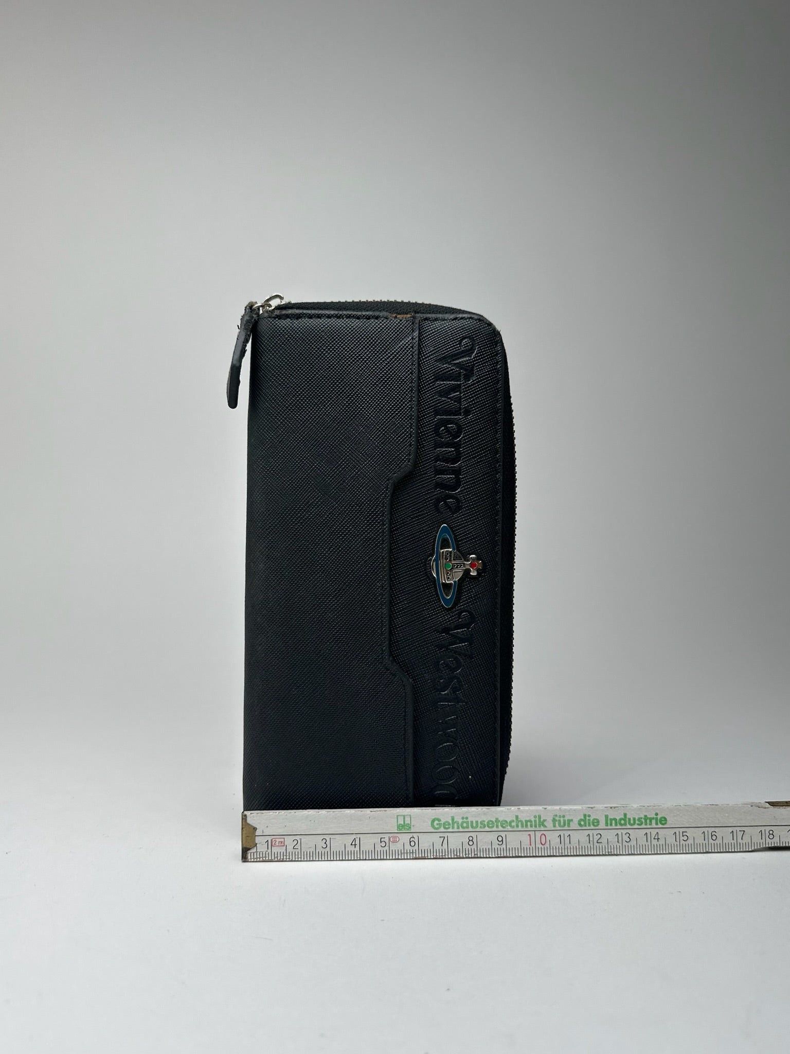 Vivienne Westwood Vintage leather wallet black Size ONE SIZE - 12 Thumbnail