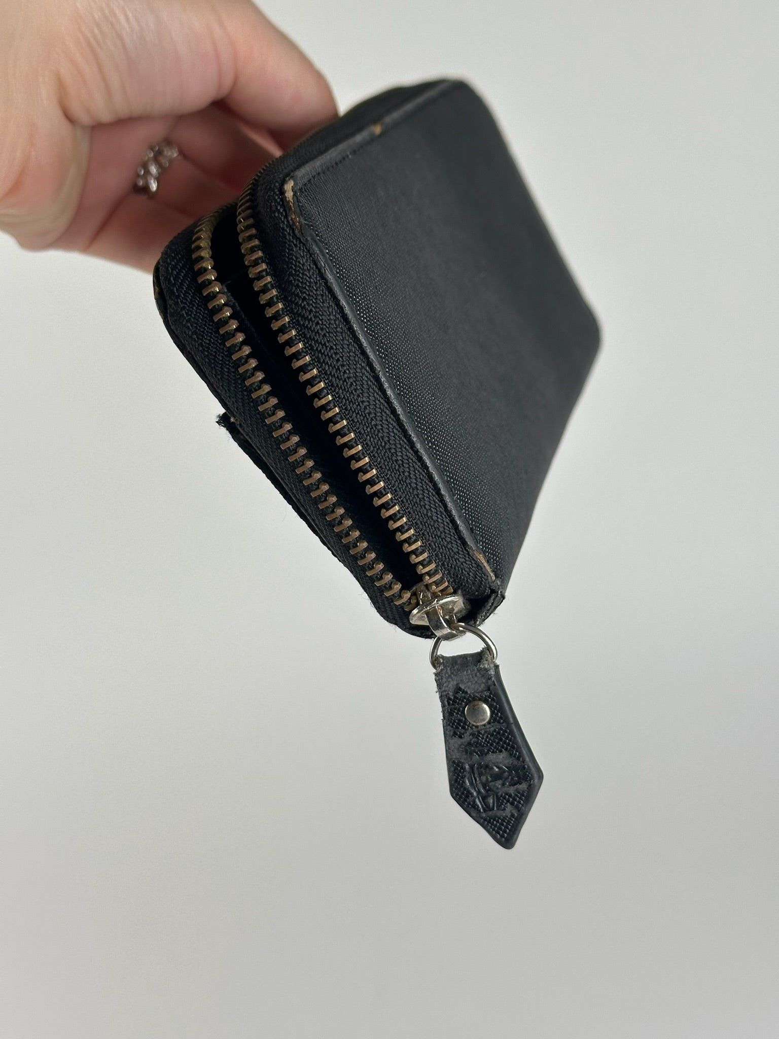 Vivienne Westwood Vintage leather wallet black Size ONE SIZE - 6 Thumbnail