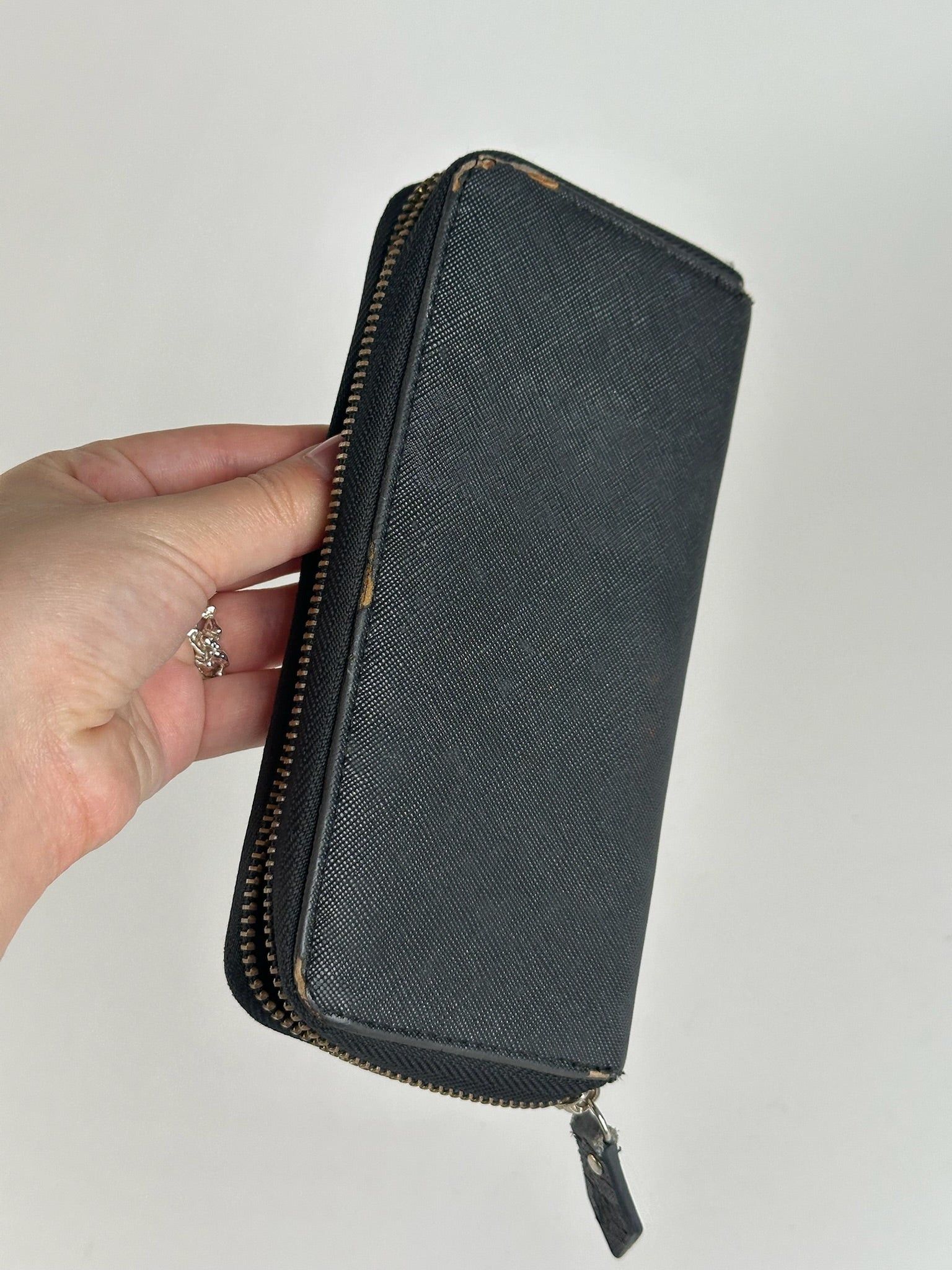 Vivienne Westwood Vintage leather wallet black Size ONE SIZE - 7 Thumbnail