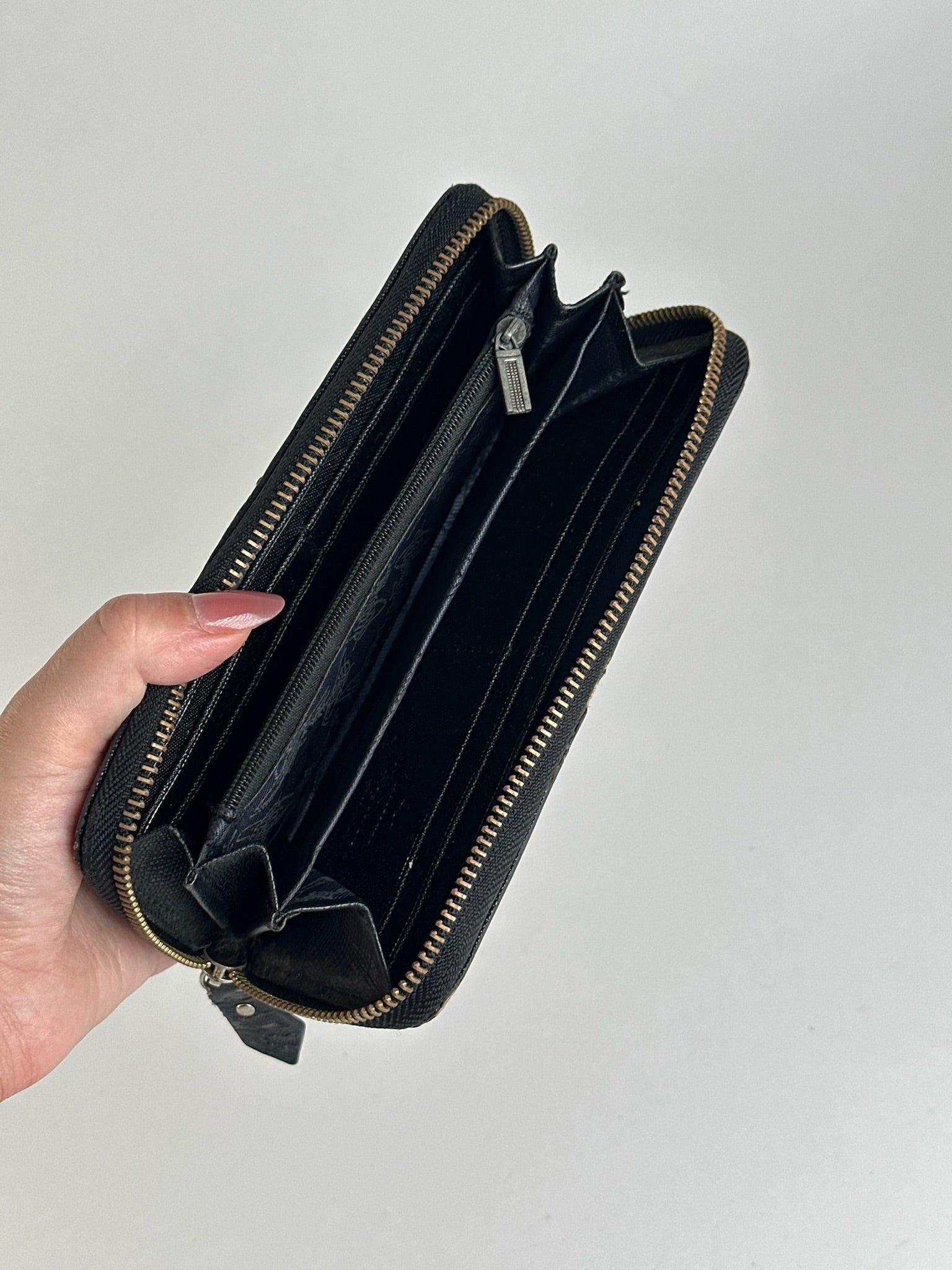Vivienne Westwood Vintage leather wallet black Size ONE SIZE - 4 Thumbnail