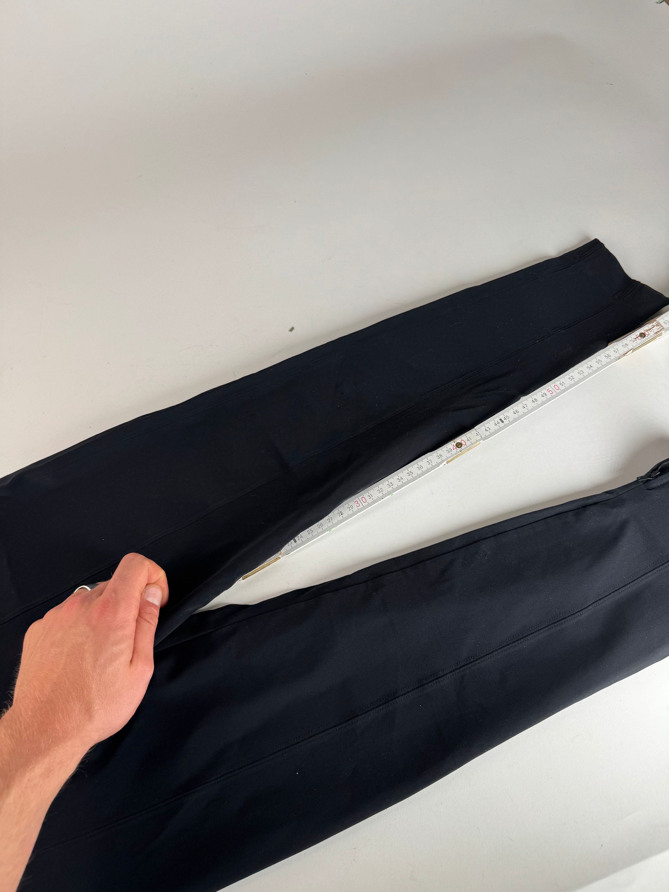 Issey Miyake Vintage Pants Black 36/S Size 27" / US 4 / IT 40 - 3 Thumbnail