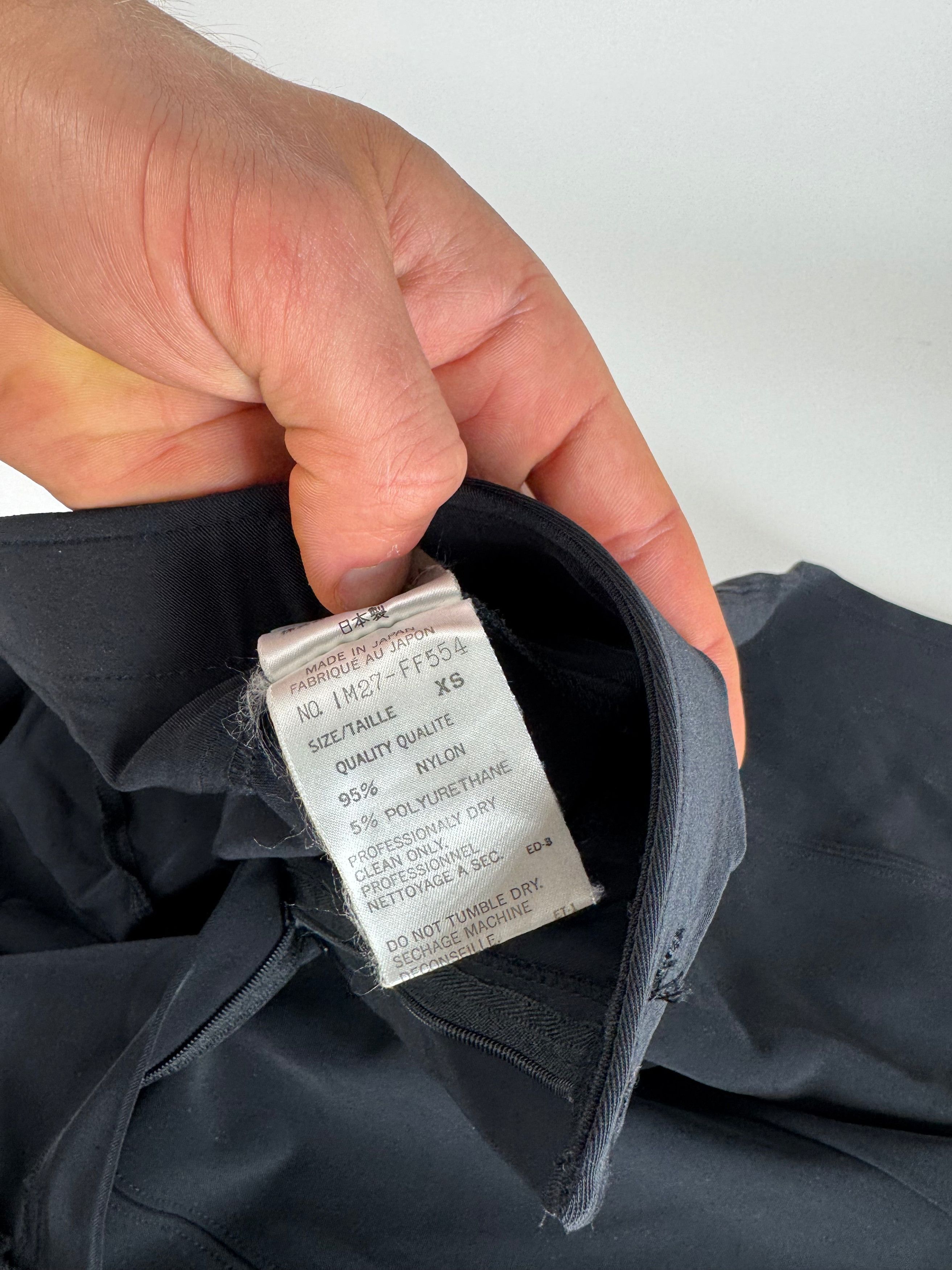 Issey Miyake Vintage Pants Black 36/S Size 27" / US 4 / IT 40 - 9 Thumbnail
