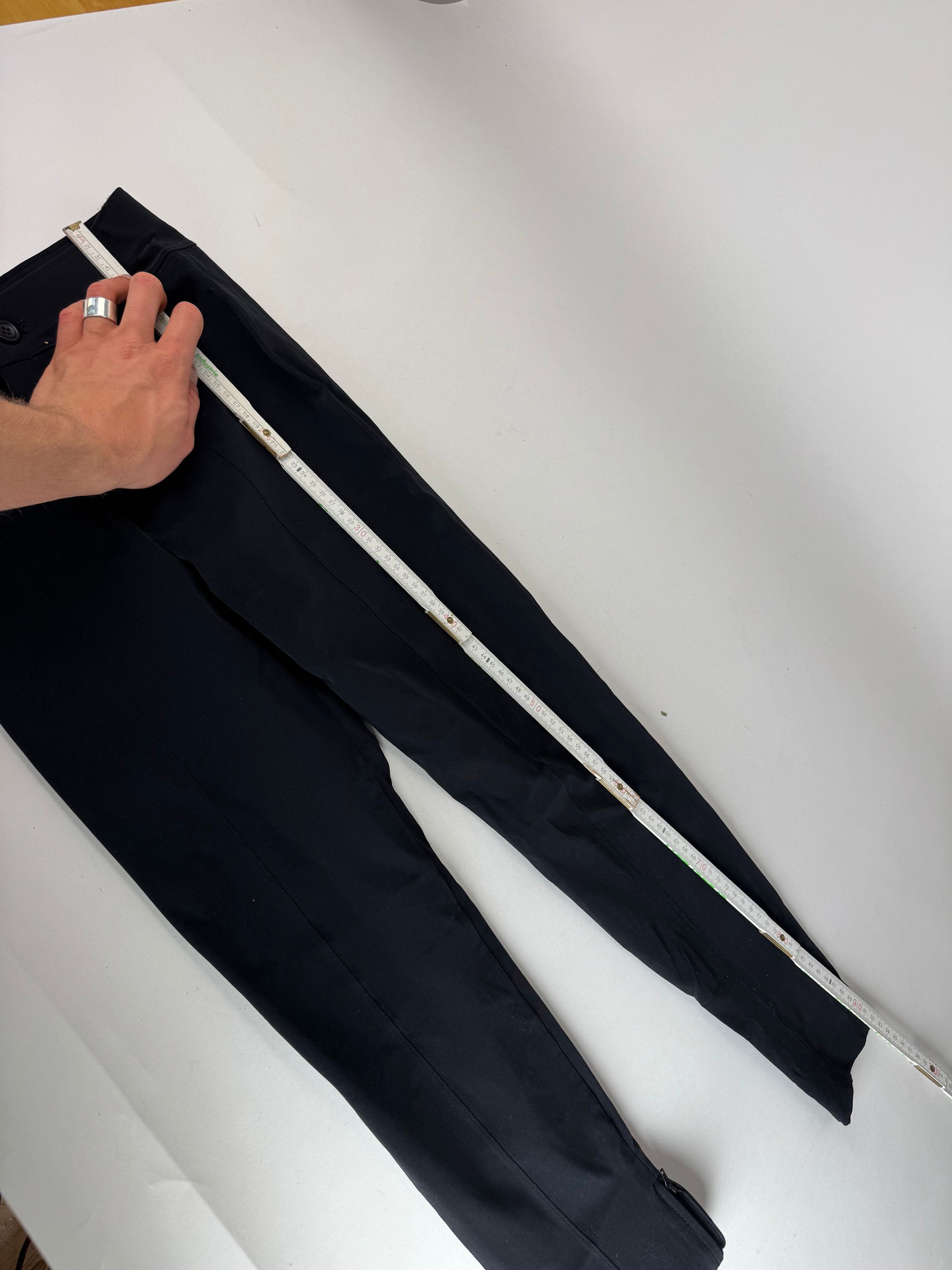 Issey Miyake Vintage Pants Black 36/S Size 27" / US 4 / IT 40 - 4 Thumbnail