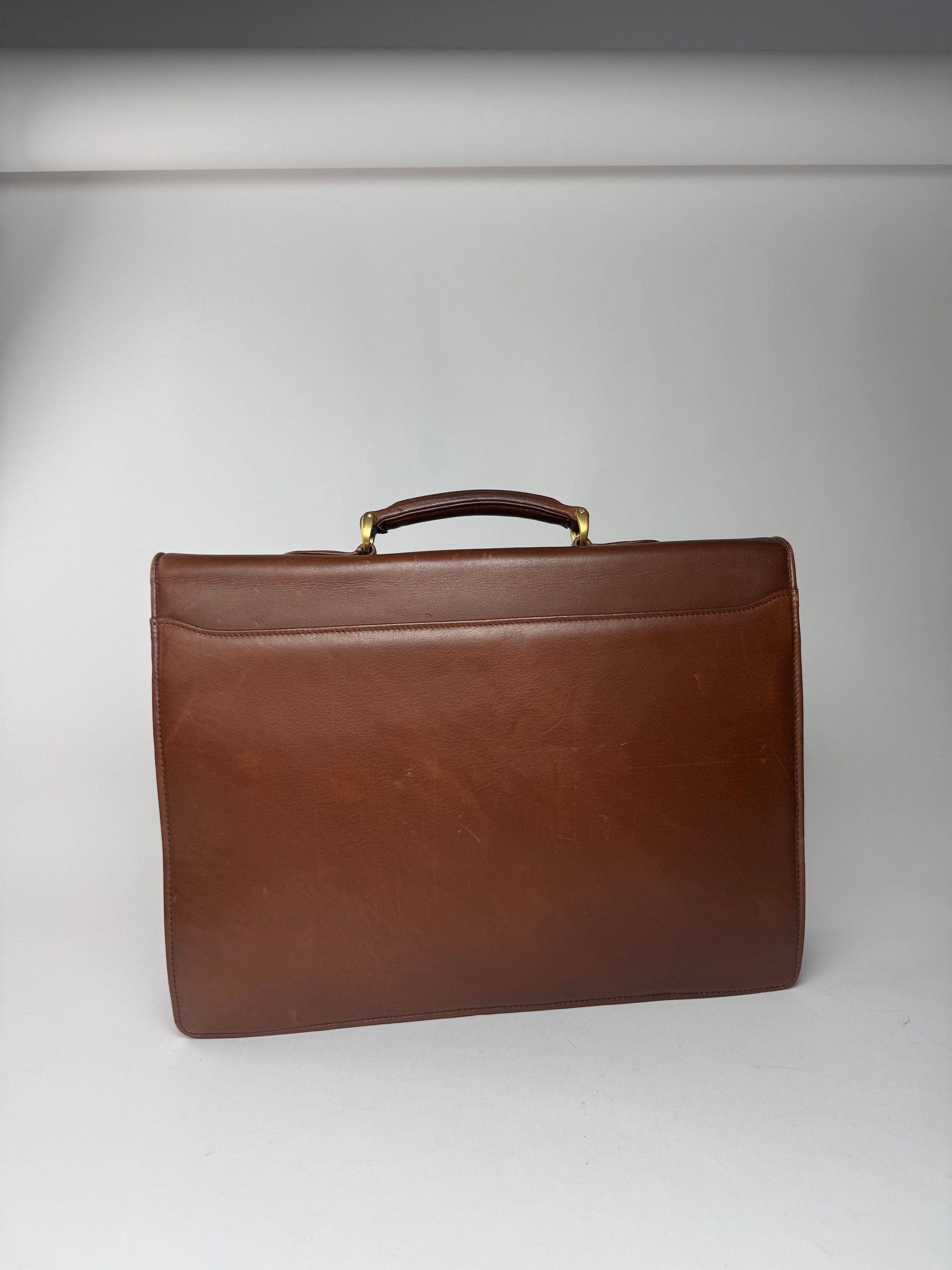 Balenciaga Vintage Leather Briefcase brown Size ONE SIZE - 2 Thumbnail