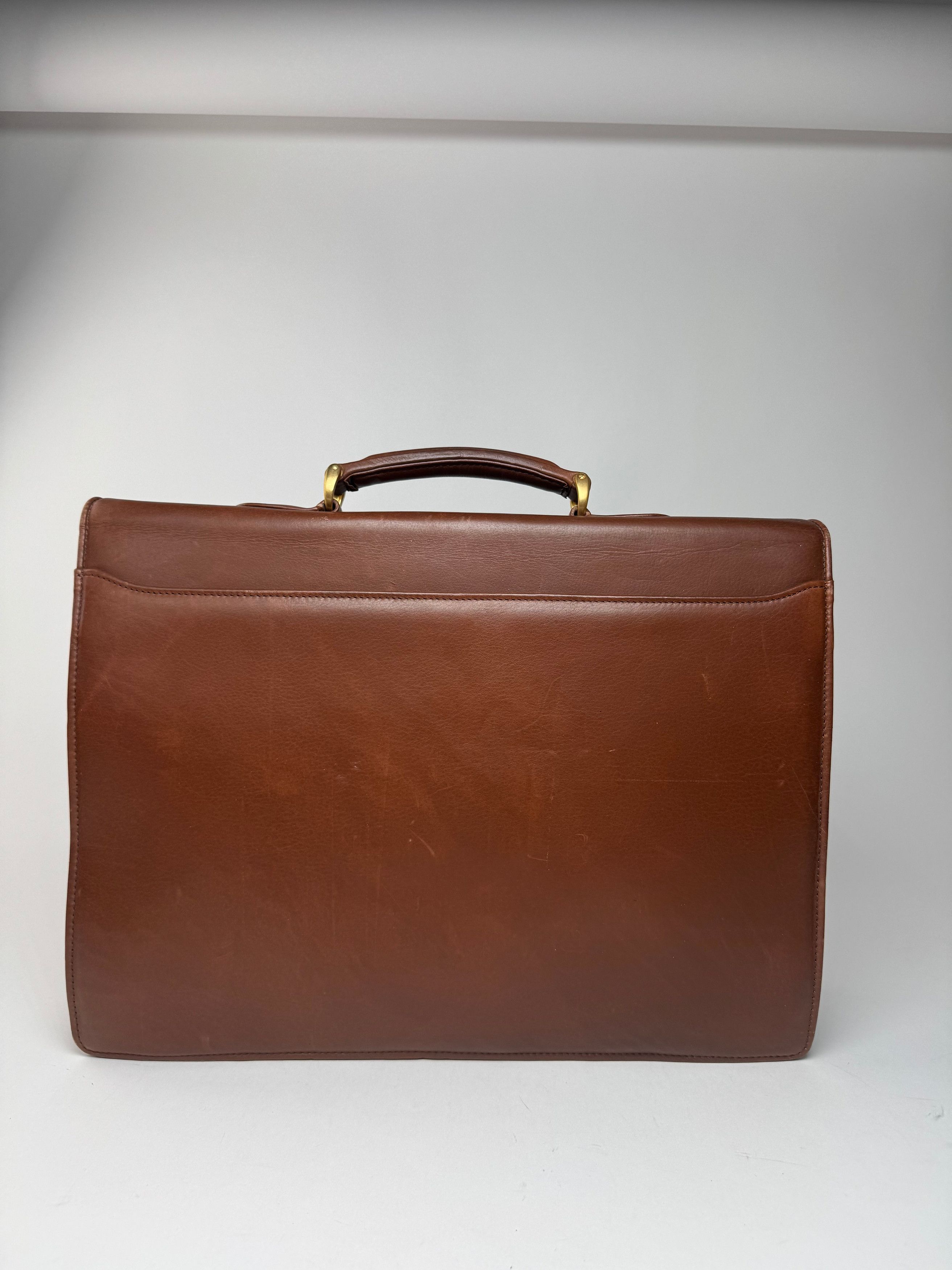 Balenciaga Vintage Leather Briefcase brown Size ONE SIZE - 5 Thumbnail