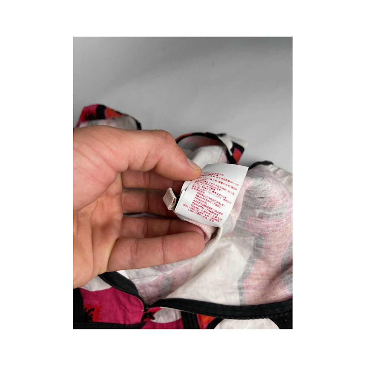 Marni Multicolour Linen Top Size S / US 4 / IT 40 - 2 Thumbnail