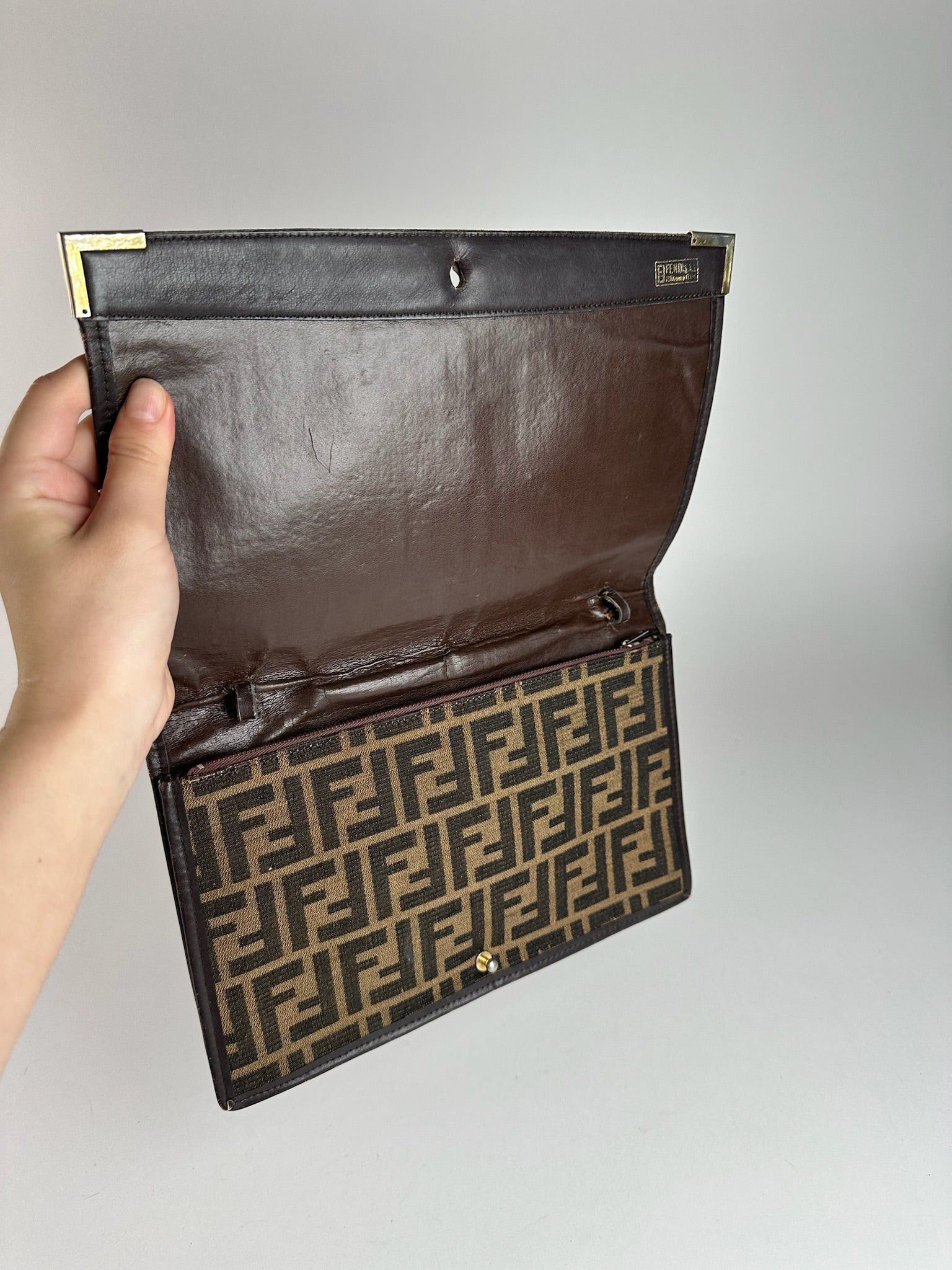 Fendi Vintage Roma Monogram Clutch Size ONE SIZE - 5 Thumbnail