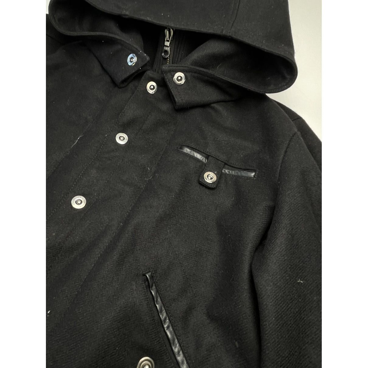Versace Jeans Couture Black Cotton Jacket Size XL / US 12-14 / IT 48-50 - 5 Thumbnail