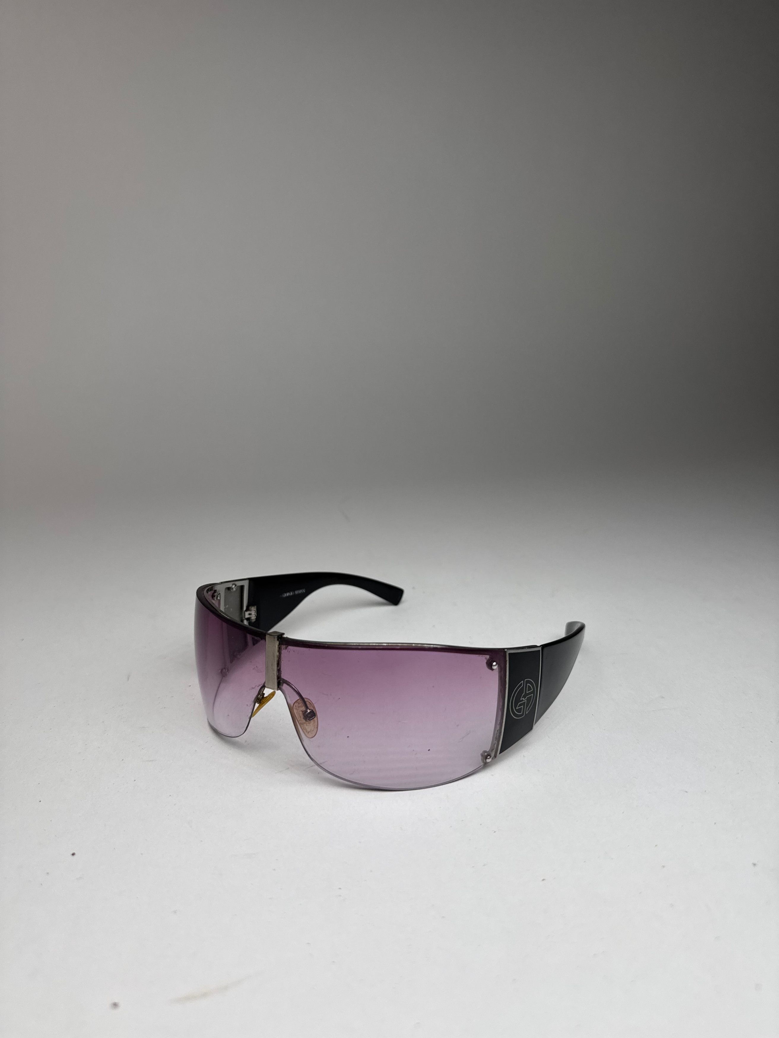 Giorgio Armani Vintage Armani Sunglasses Purple Size ONE SIZE - 11 Thumbnail