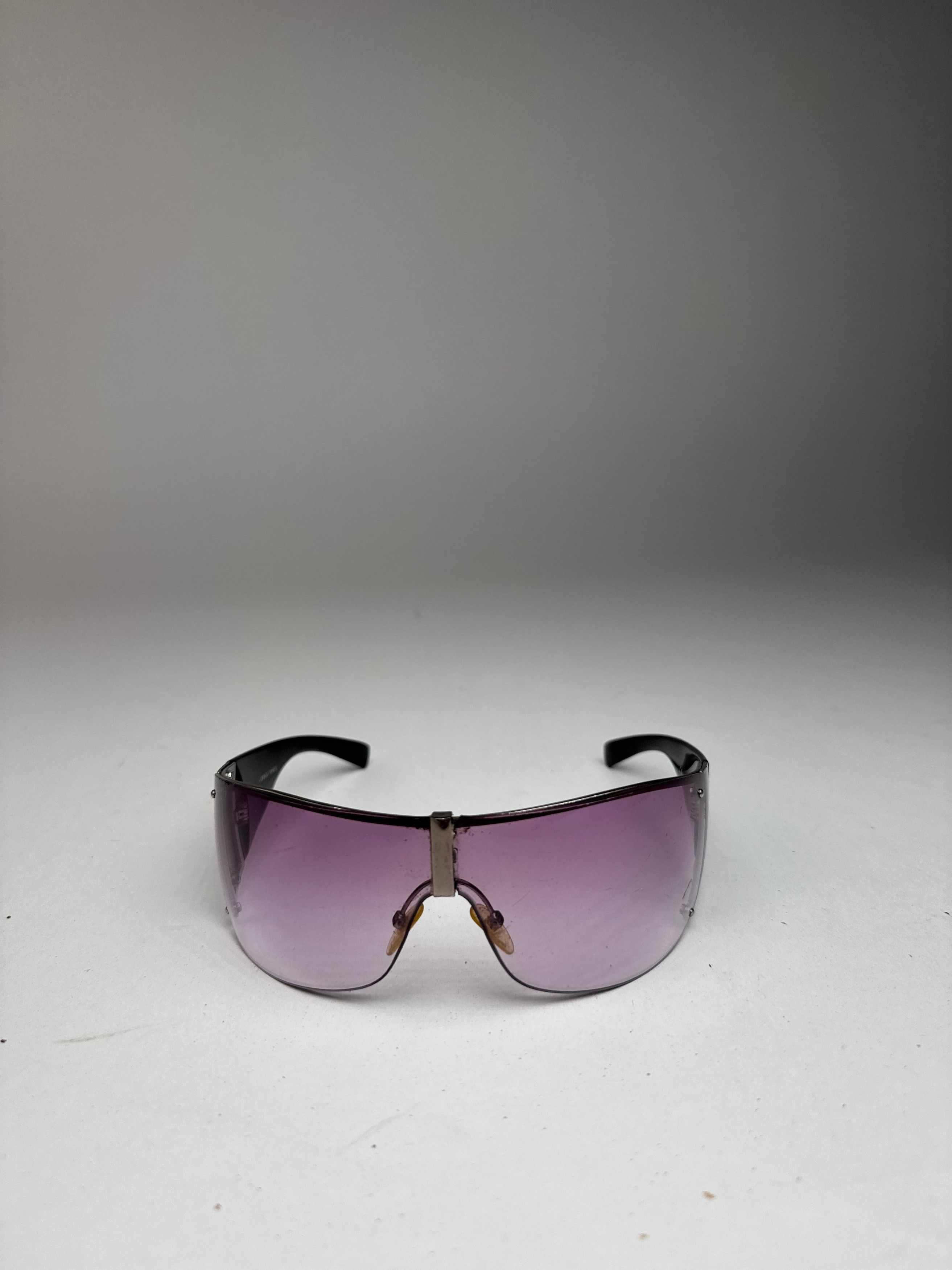 Giorgio Armani Vintage Armani Sunglasses Purple Size ONE SIZE - 12 Thumbnail