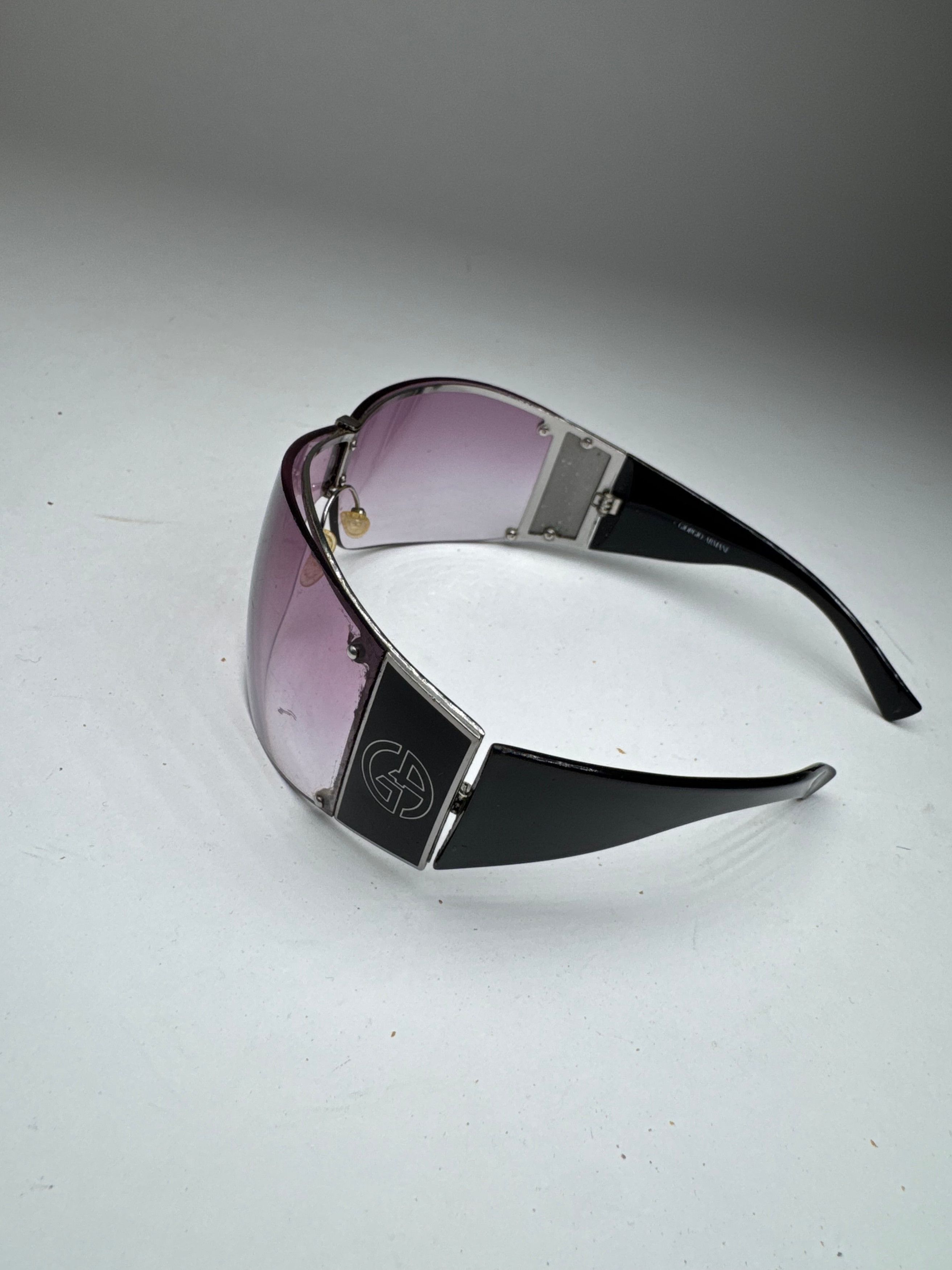 Giorgio Armani Vintage Armani Sunglasses Purple Size ONE SIZE - 10 Thumbnail