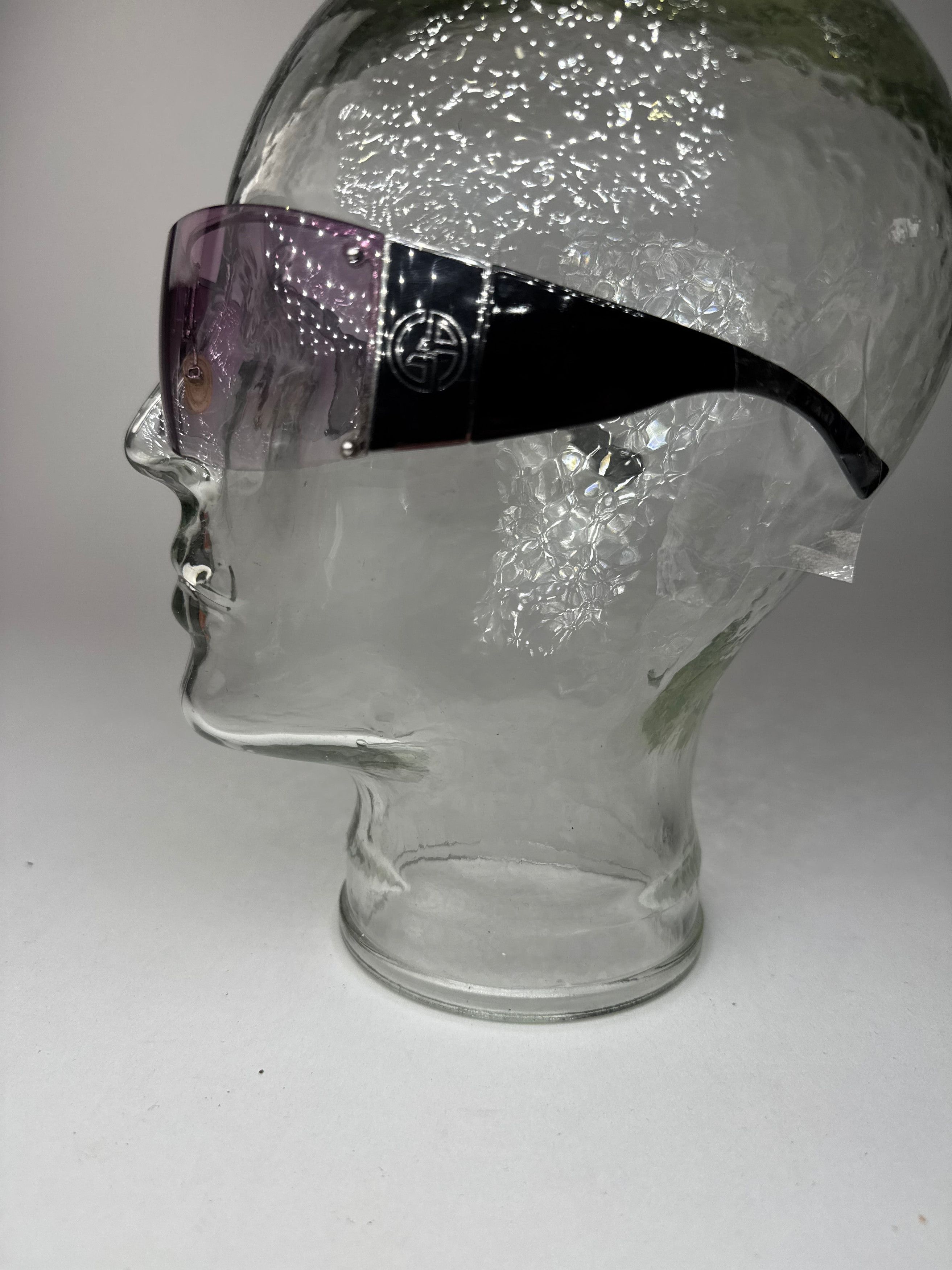 Giorgio Armani Vintage Armani Sunglasses Purple Size ONE SIZE - 3 Thumbnail