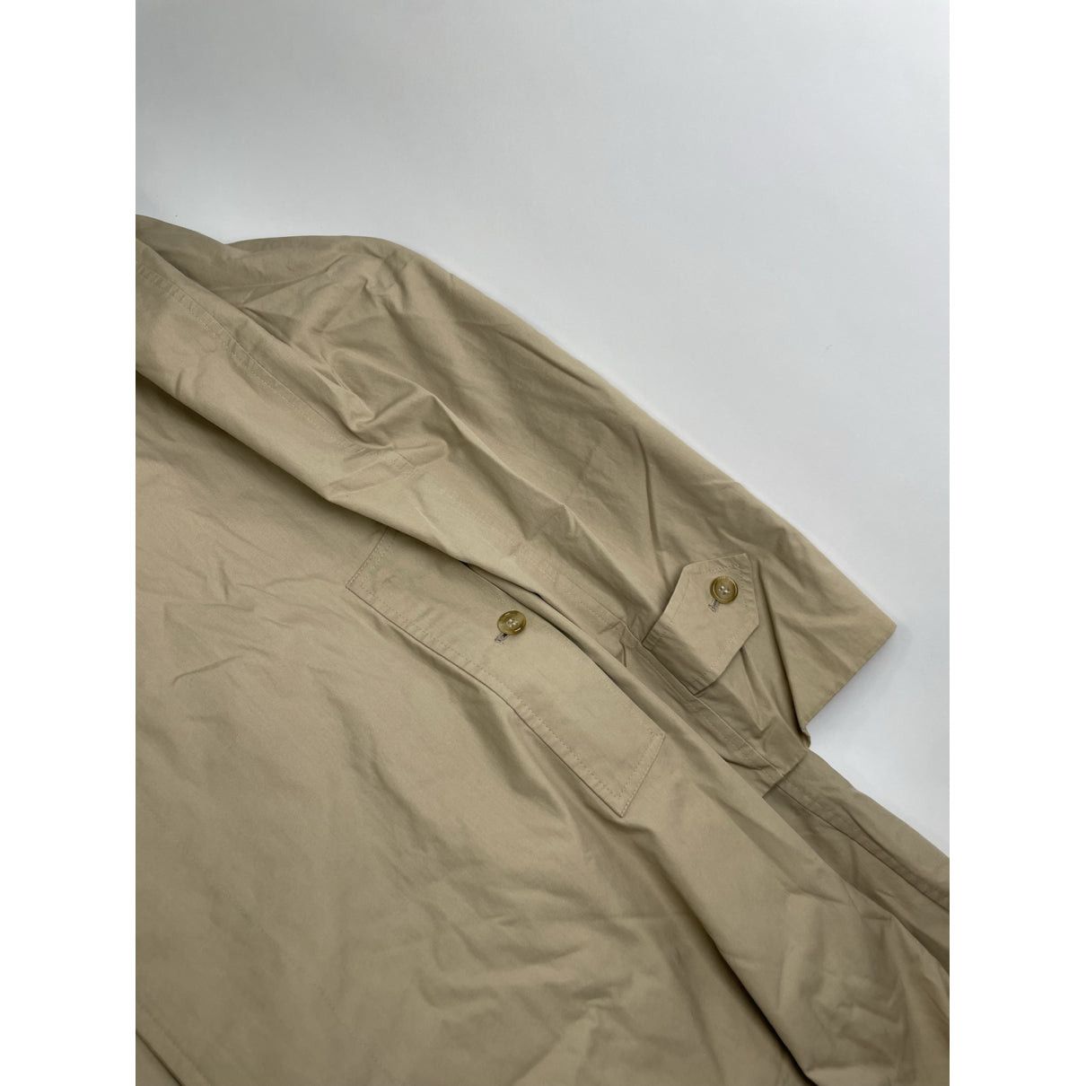 Burberry Beige Cotton Coat Size XL / US 12-14 / IT 48-50 - 3 Thumbnail
