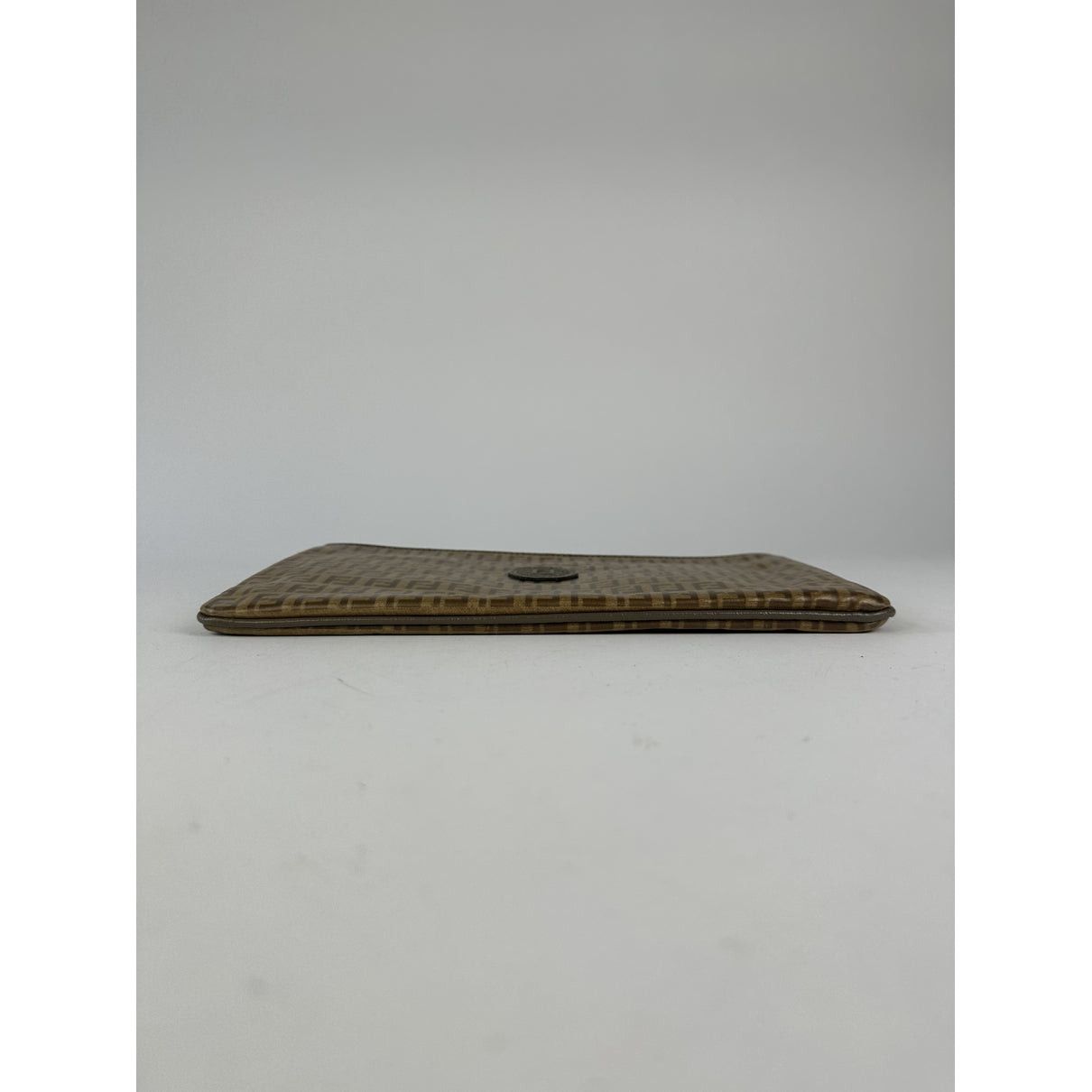 Fendi Baguette Brown Leather Clutch Bag Size ONE SIZE - 5 Thumbnail