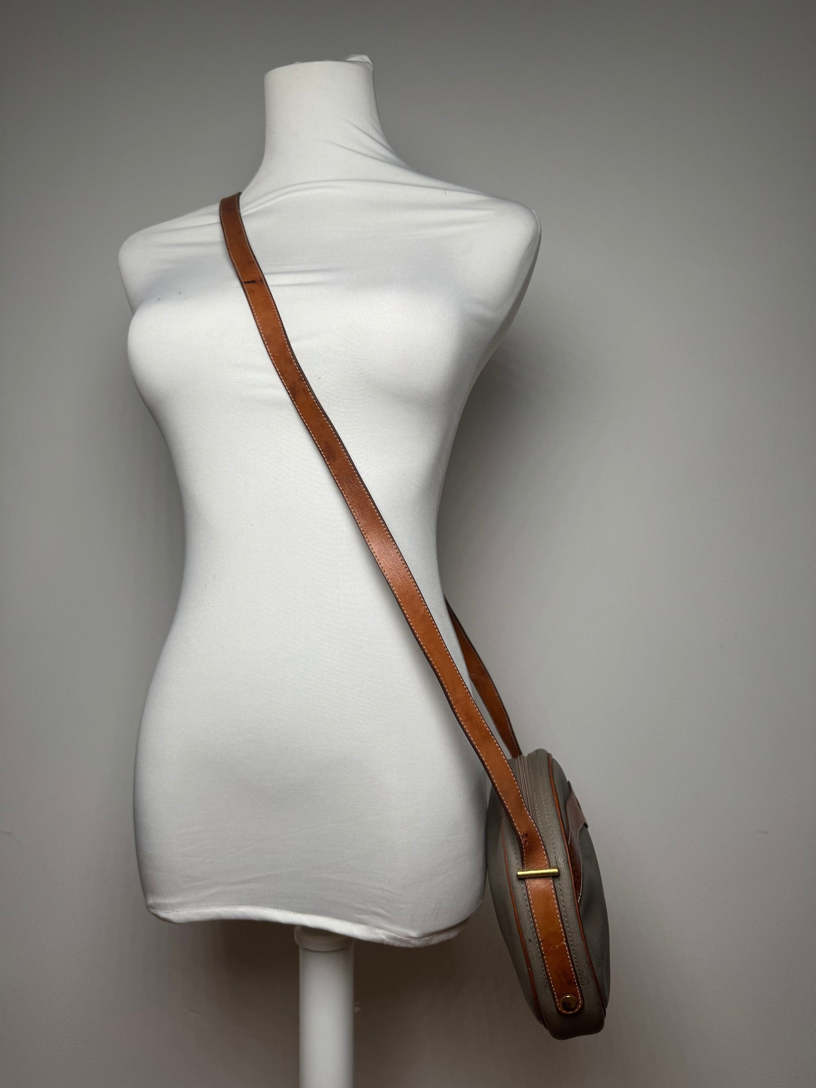 Dior Vintage Crossbody Bag Grey Brown Size ONE SIZE - 15 Thumbnail