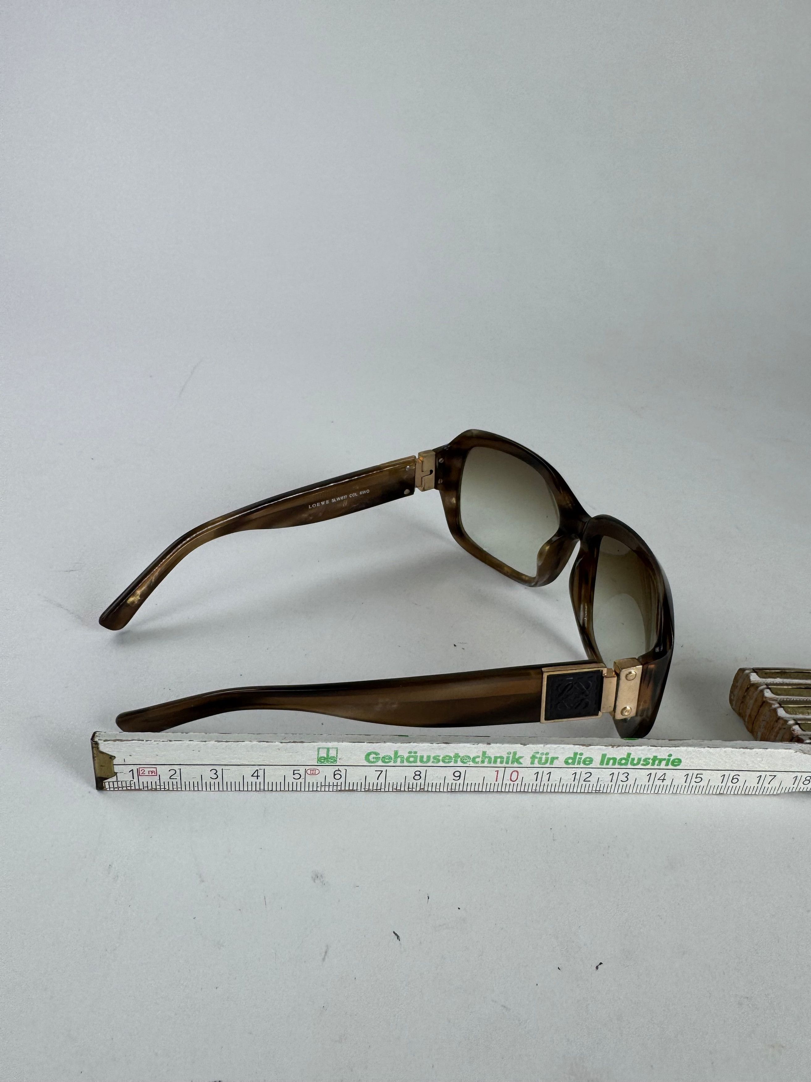 Loewe Vintage Madrid Sunglasses Brown Size ONE SIZE - 8 Thumbnail
