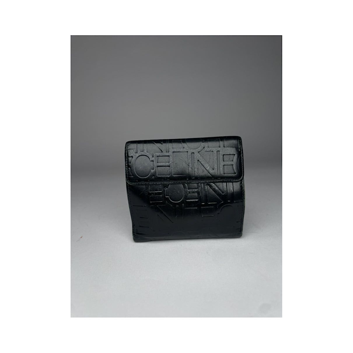 Celine Triomphe Black Patent Leather Wallet Size ONE SIZE - 3 Thumbnail