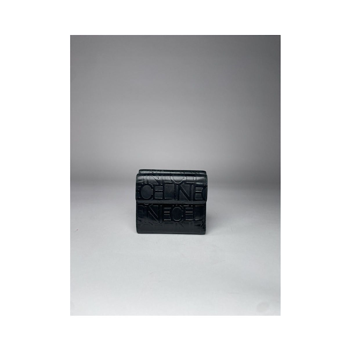 Celine Triomphe Black Patent Leather Wallet Size ONE SIZE - 2 Thumbnail