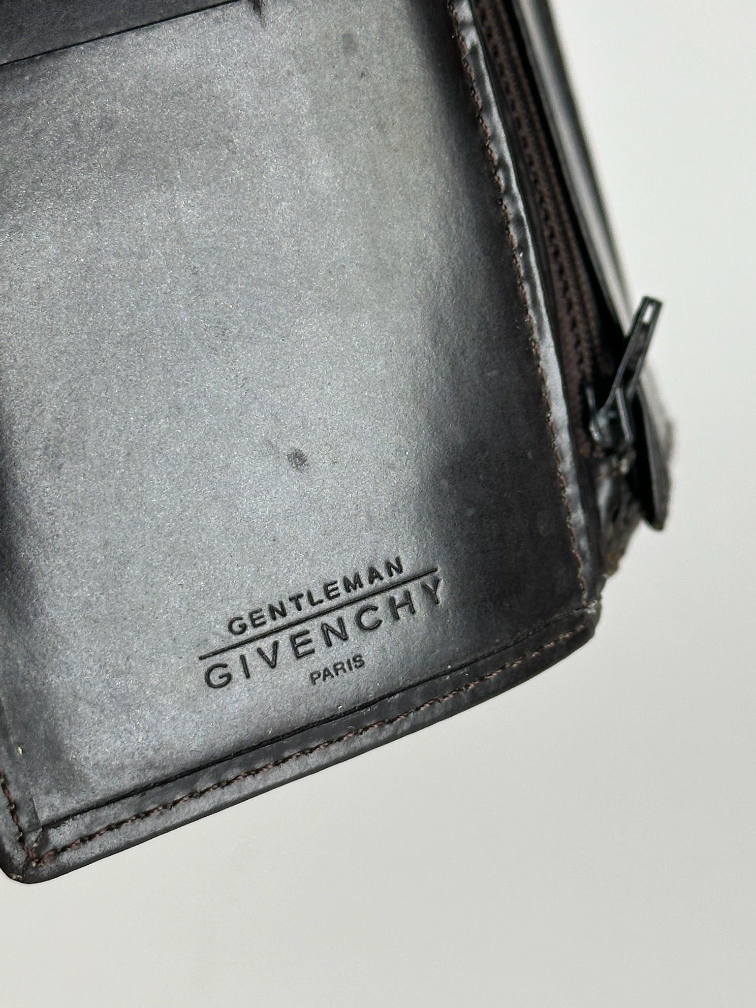 Givenchy Vintage leather ID holder black Size ONE SIZE - 6 Thumbnail