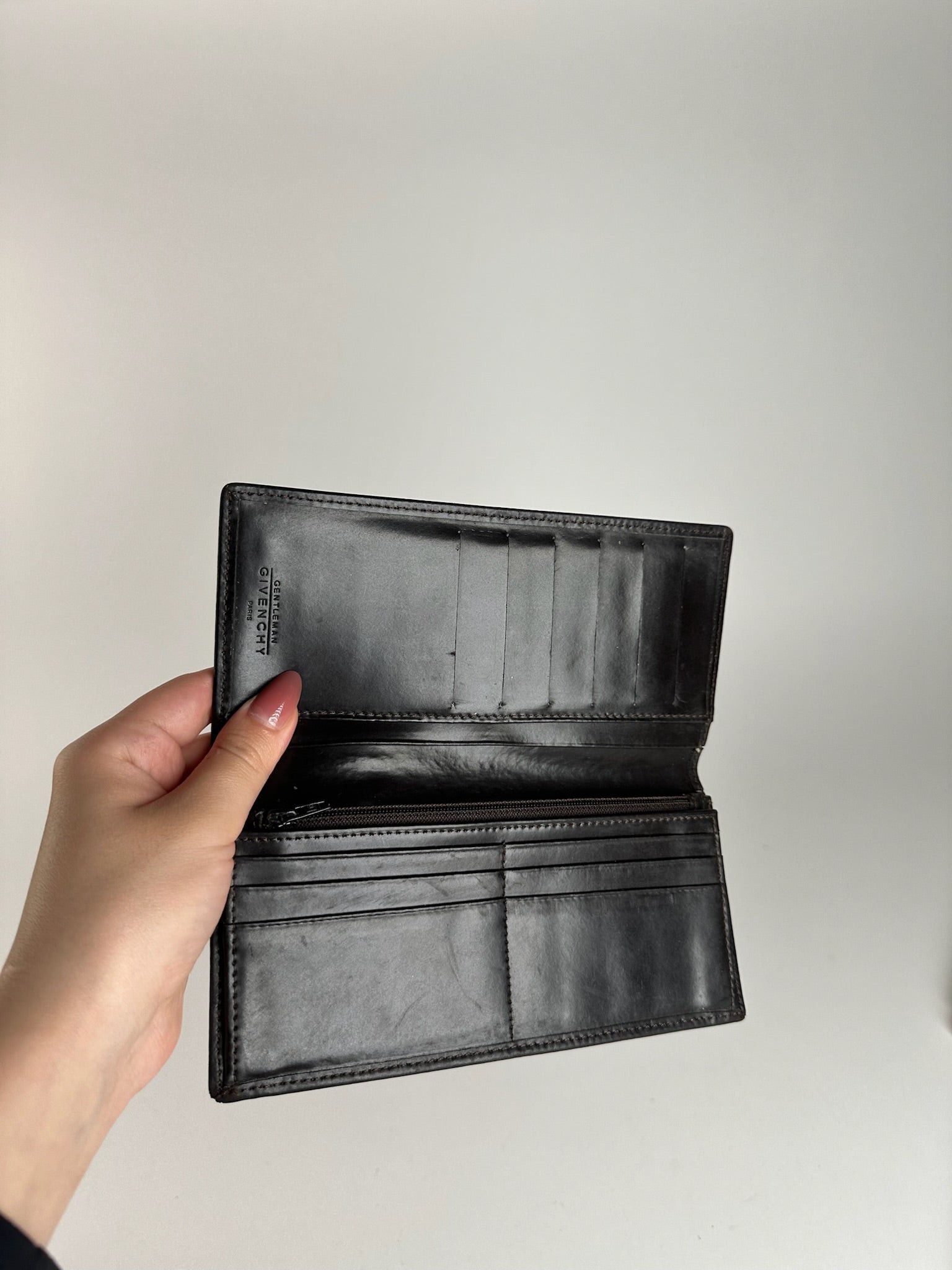 Givenchy Vintage leather ID holder black Size ONE SIZE - 7 Thumbnail