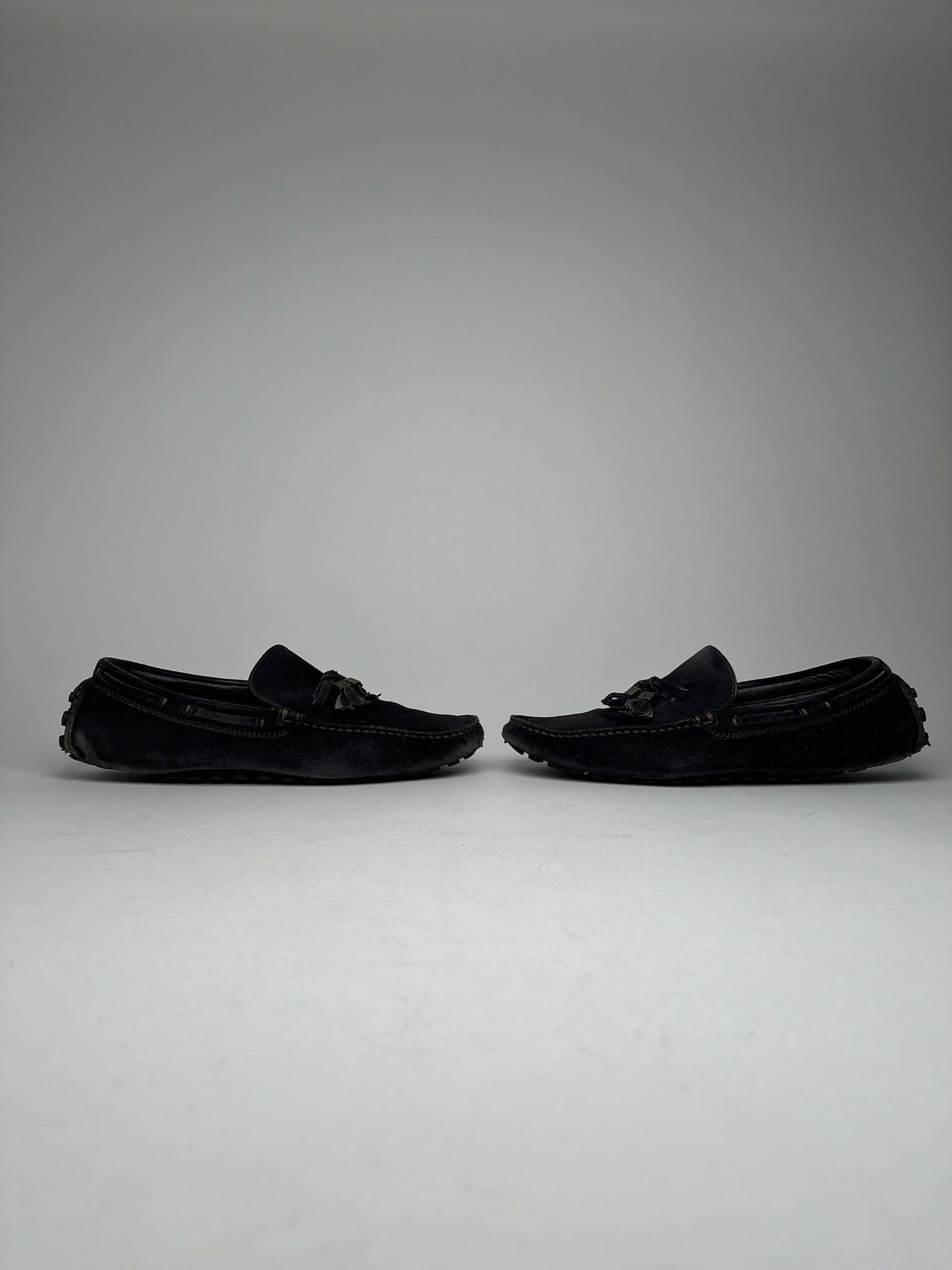 Louis Vuitton Vintage Suede Loafer black Size US 9 / IT 39 - 10 Thumbnail