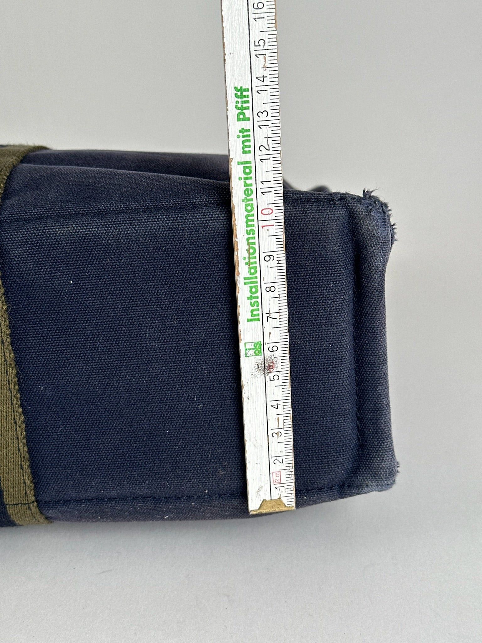 Other Vintage Hermes Canvas Shopper Navy Size ONE SIZE - 7 Thumbnail