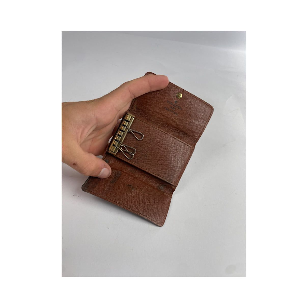 Louis Vuitton Lockme Brown Leather Purse Size ONE SIZE - 4 Thumbnail