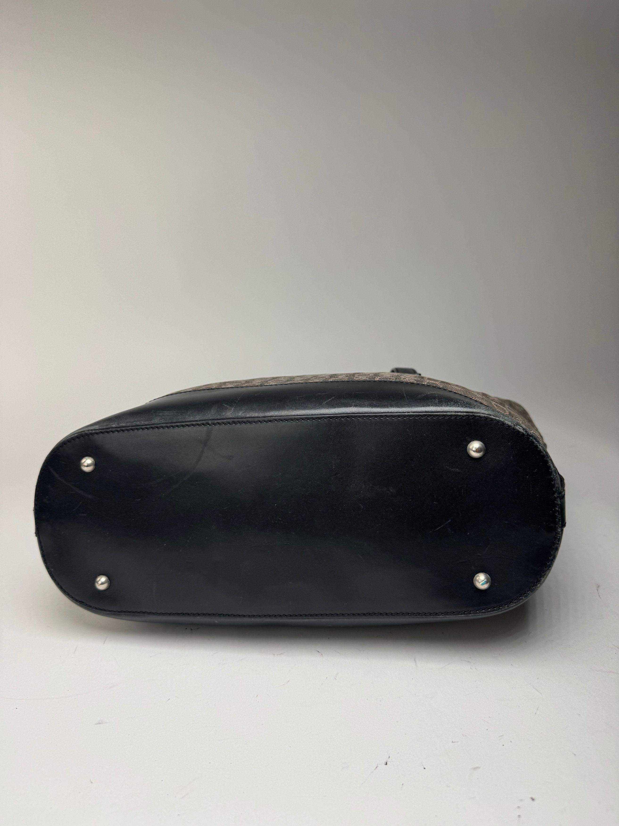 Celine Vintage Macadam Monogramm Bag Black Size ONE SIZE - 12 Thumbnail