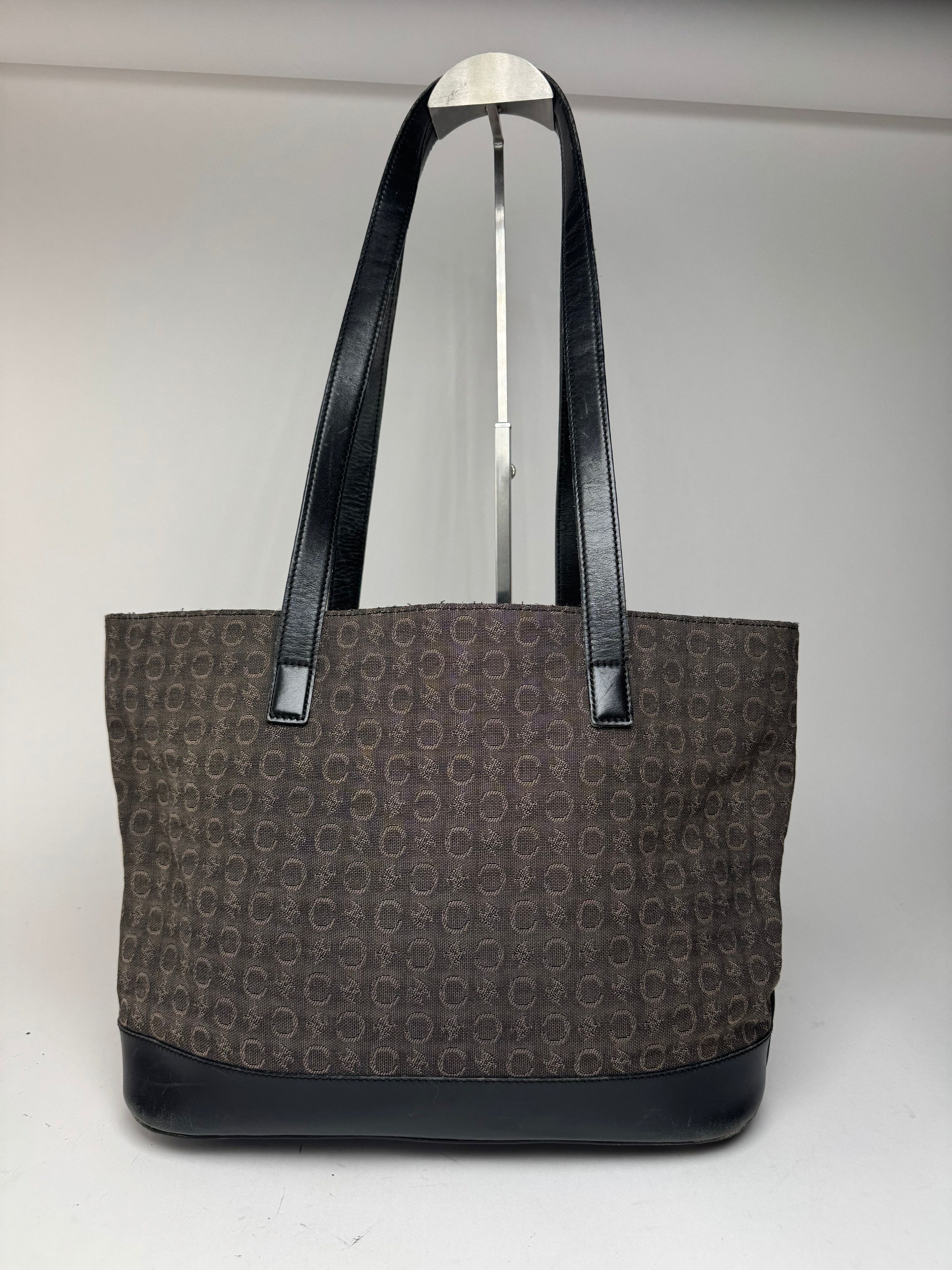 Celine Vintage Macadam Monogramm Bag Black Size ONE SIZE - 4 Thumbnail