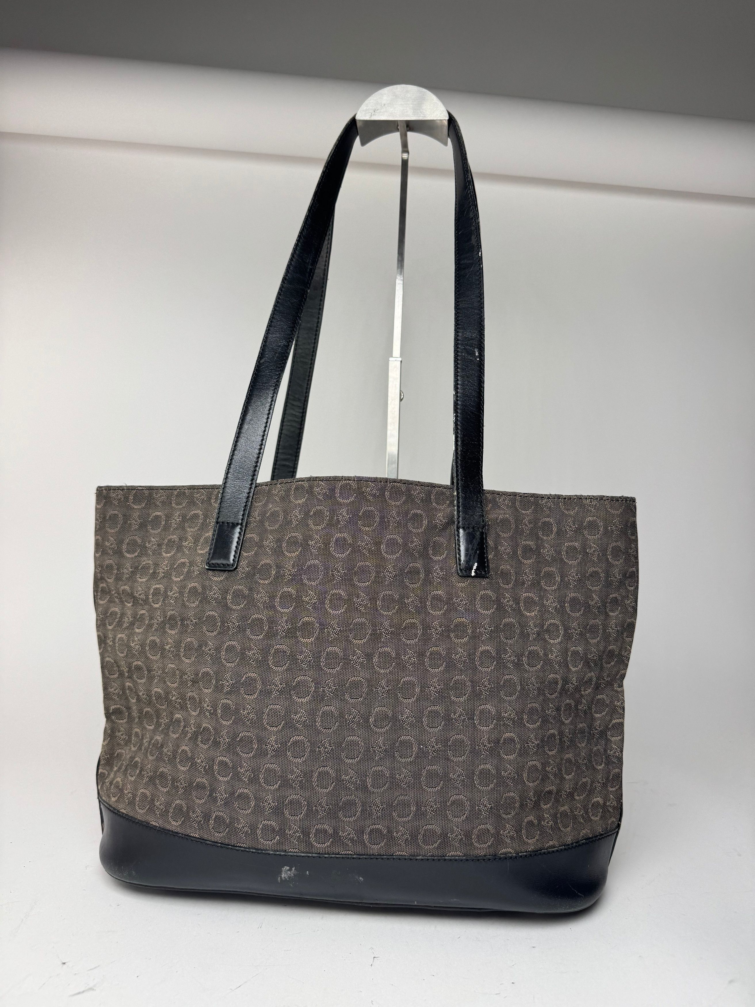 Celine Vintage Macadam Monogramm Bag Black Size ONE SIZE - 10 Thumbnail