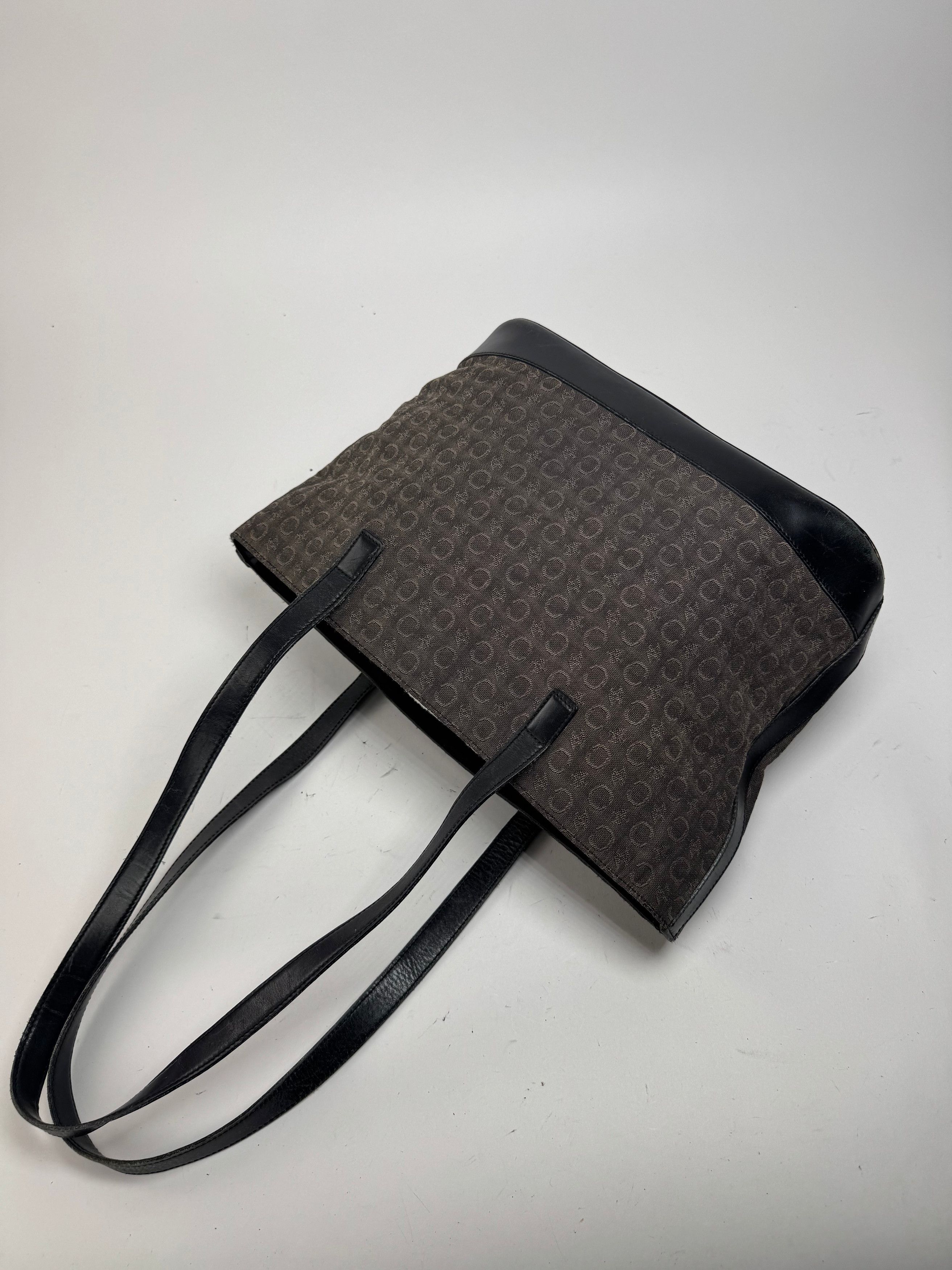 Celine Vintage Macadam Monogramm Bag Black Size ONE SIZE - 11 Thumbnail
