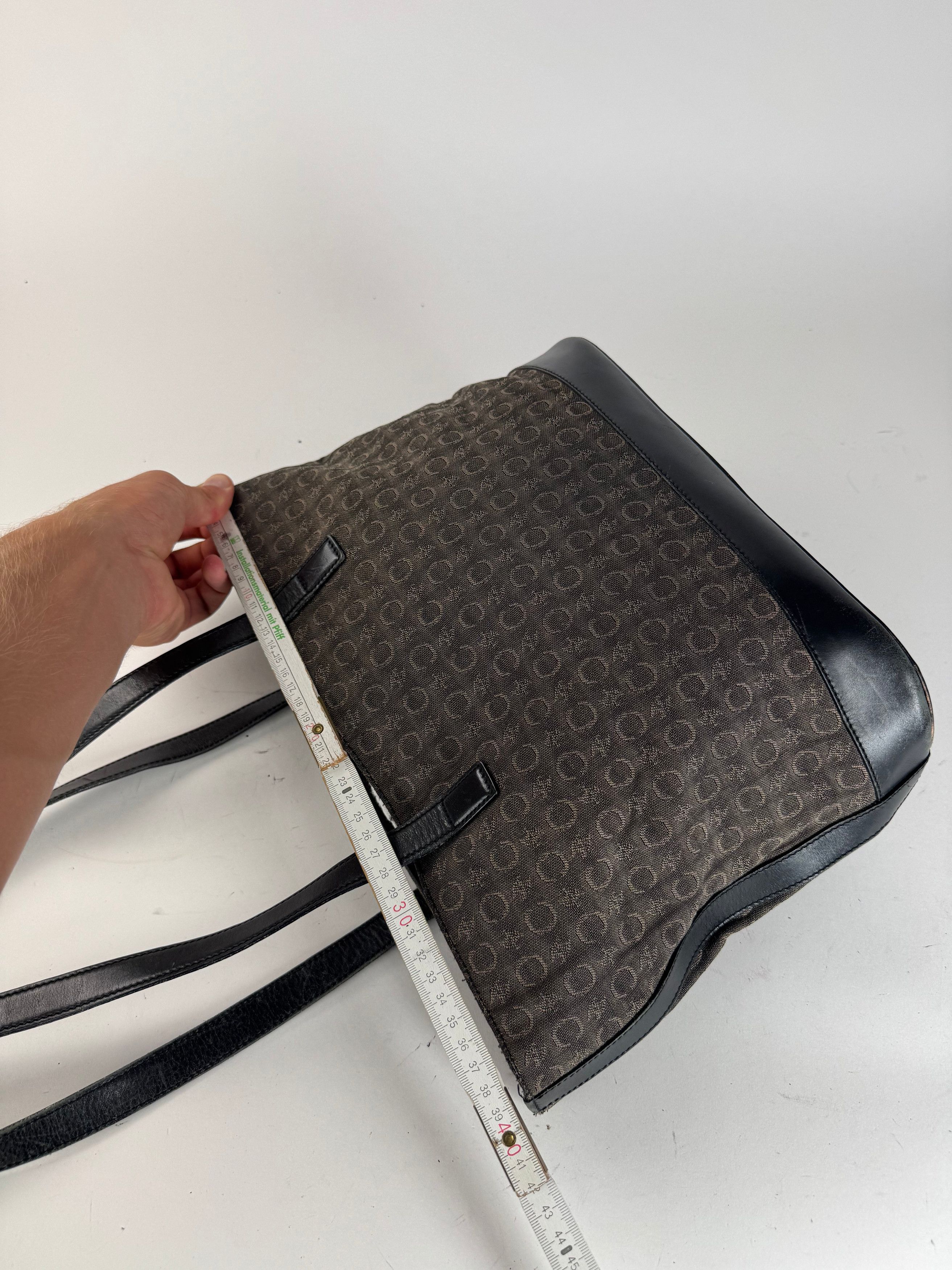 Celine Vintage Macadam Monogramm Bag Black Size ONE SIZE - 14 Thumbnail