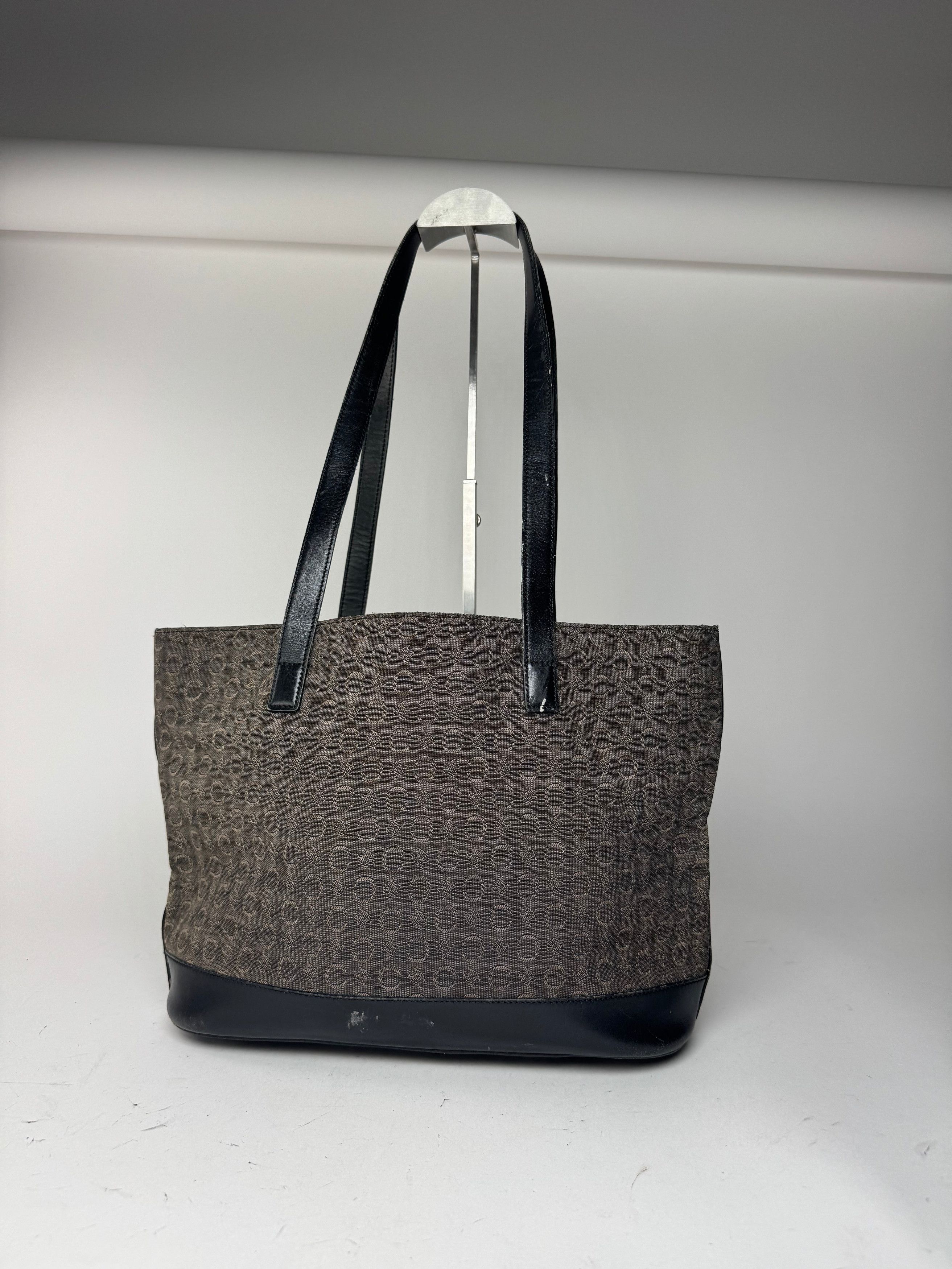 Celine Vintage Macadam Monogramm Bag Black Size ONE SIZE - 6 Thumbnail